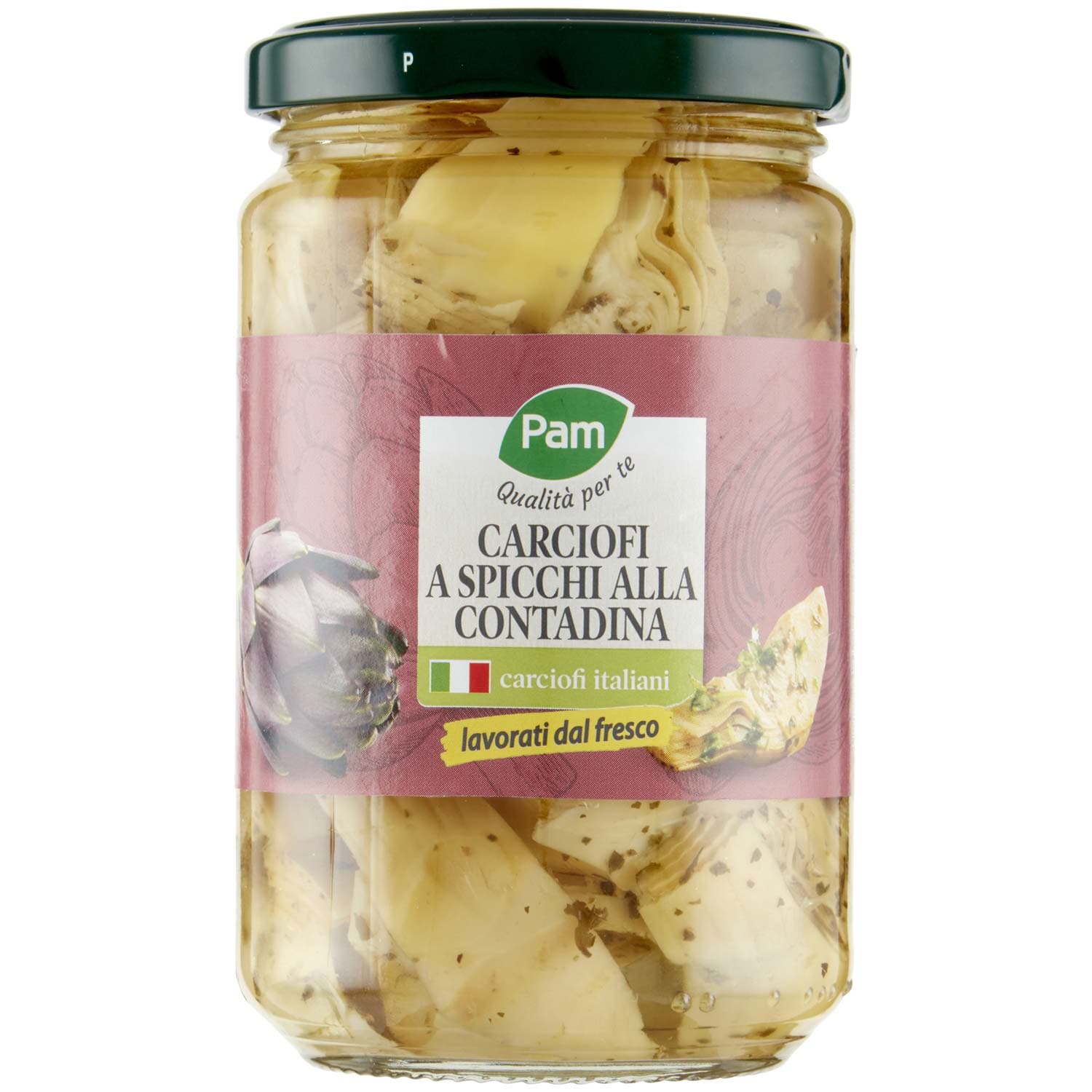 PAM Qualità per te Carciofi a Spicchi alla Contadina 290 g – immagine 2