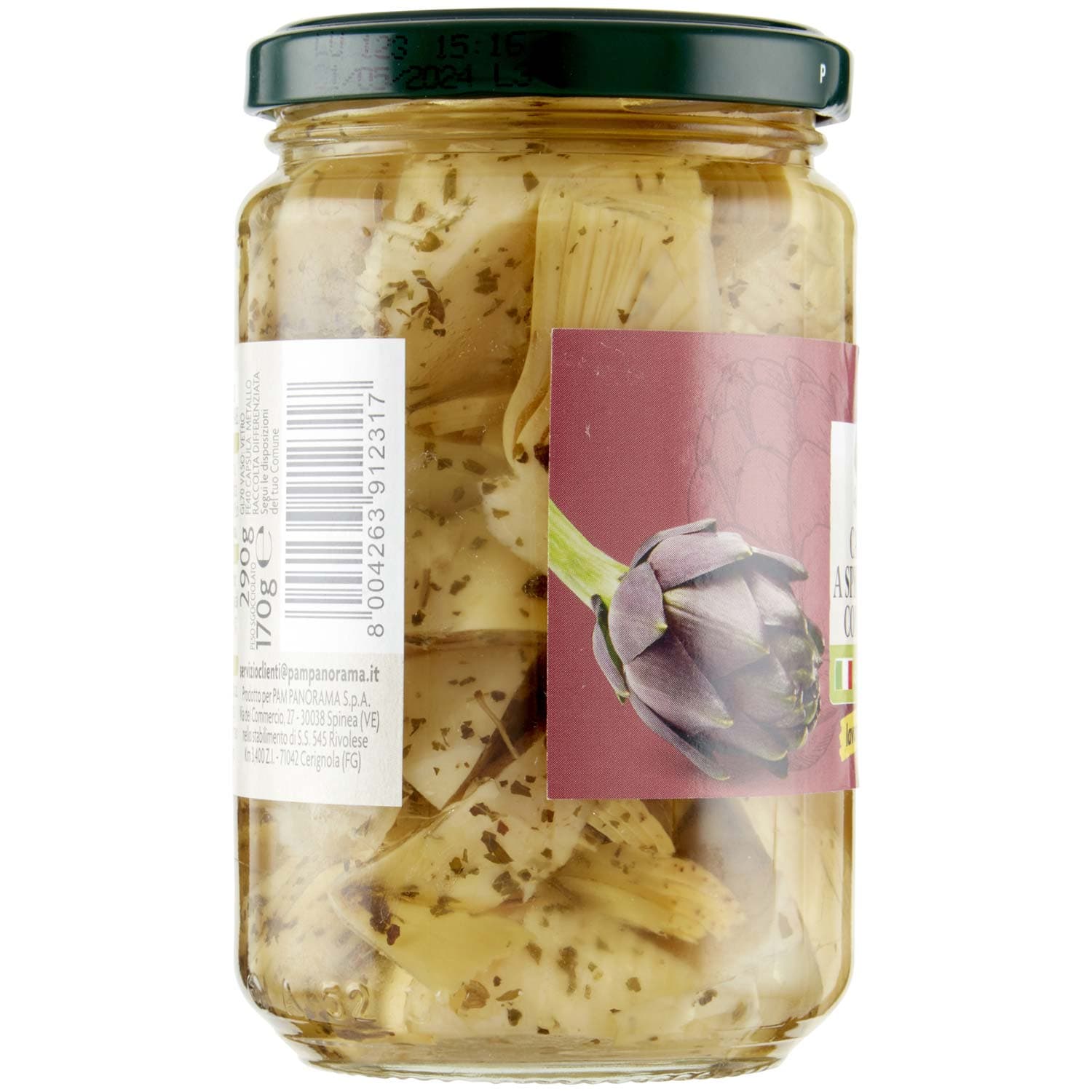 PAM Qualità per te Carciofi a Spicchi alla Contadina 290 g – immagine 3