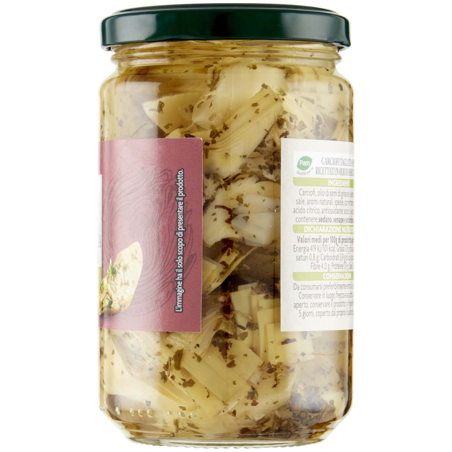 PAM Qualità per te Carciofi a Spicchi alla Contadina 290 g – immagine 5