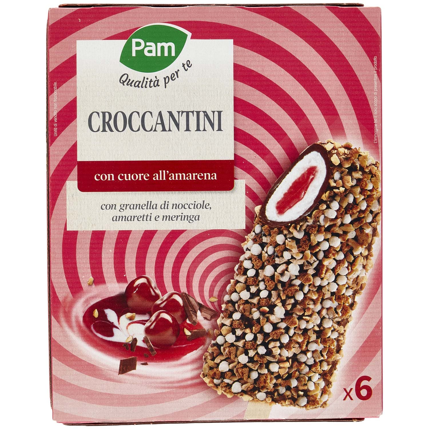 PAM Qualità per te Croccantini con cuore all'amarena 6 x 60 g – immagine 4