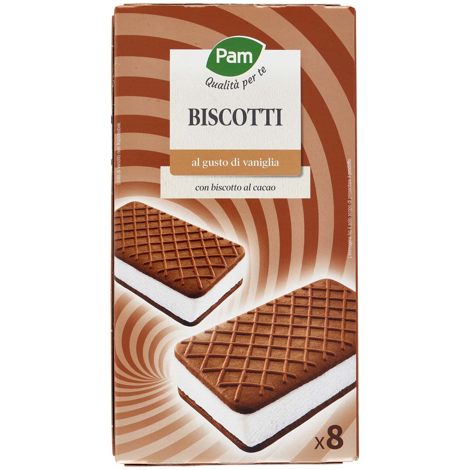 PAM Qualità per te Biscotti al gusto di vaniglia 8 x 50 g – immagine 4