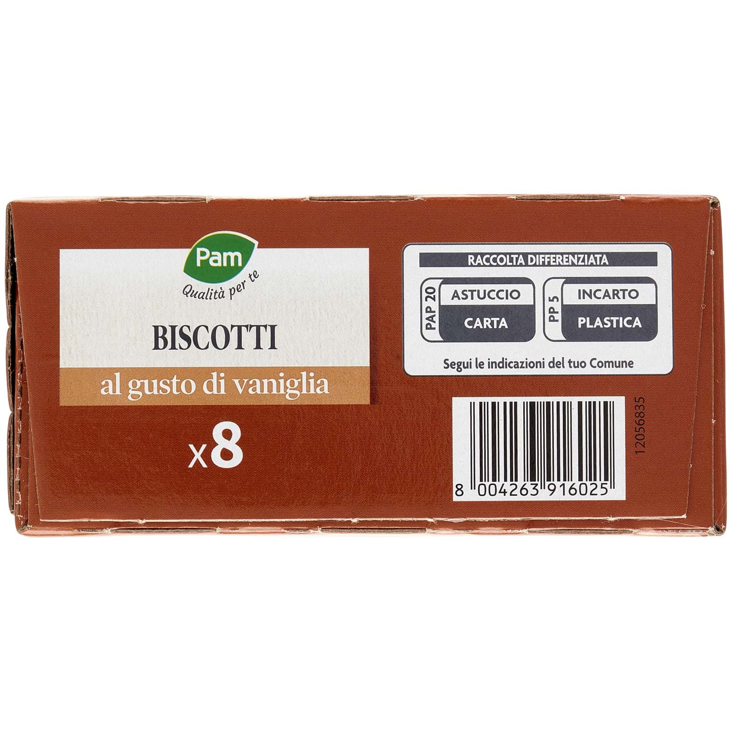 PAM Qualità per te Biscotti al gusto di vaniglia 8 x 50 g – immagine 5