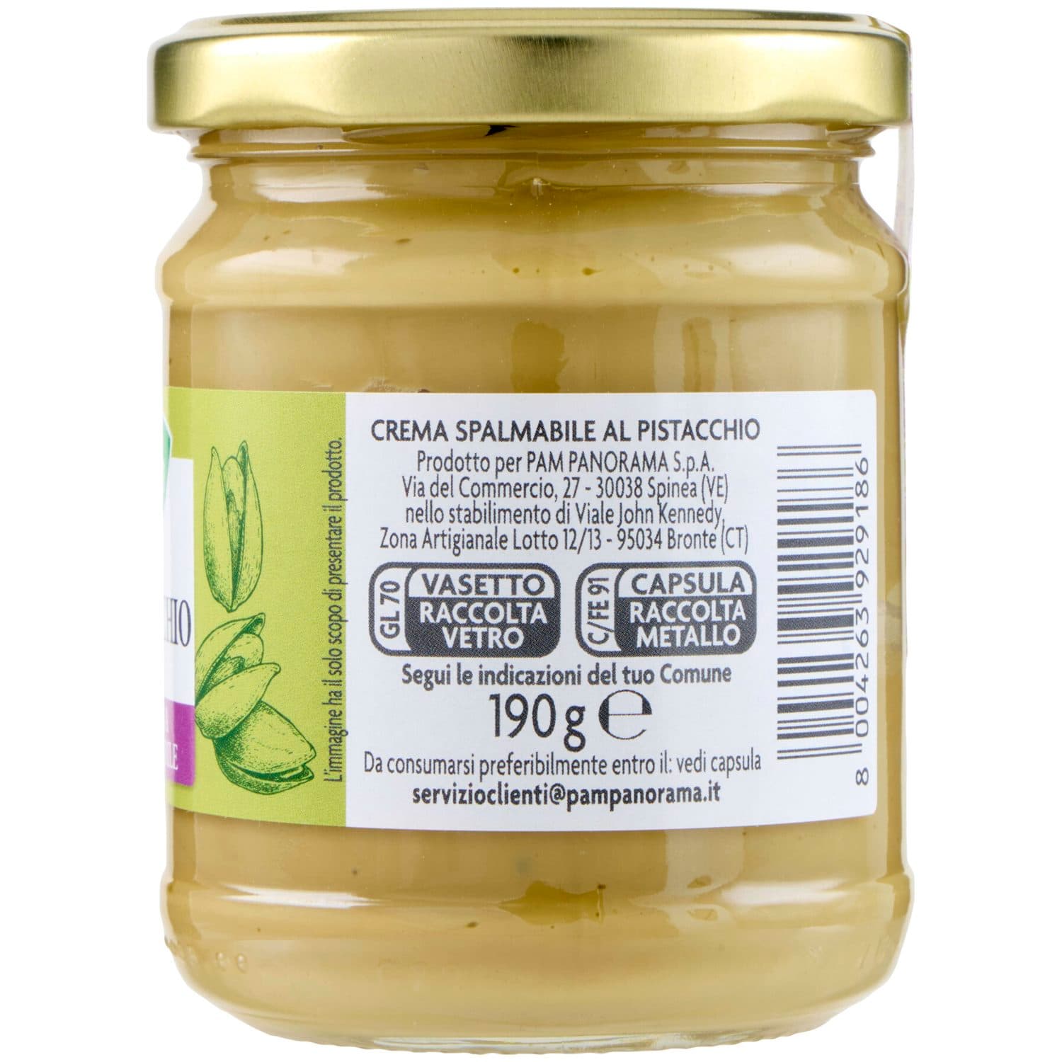 PAM Pistacchio Crema Spalmabile 190 g – immagine 5
