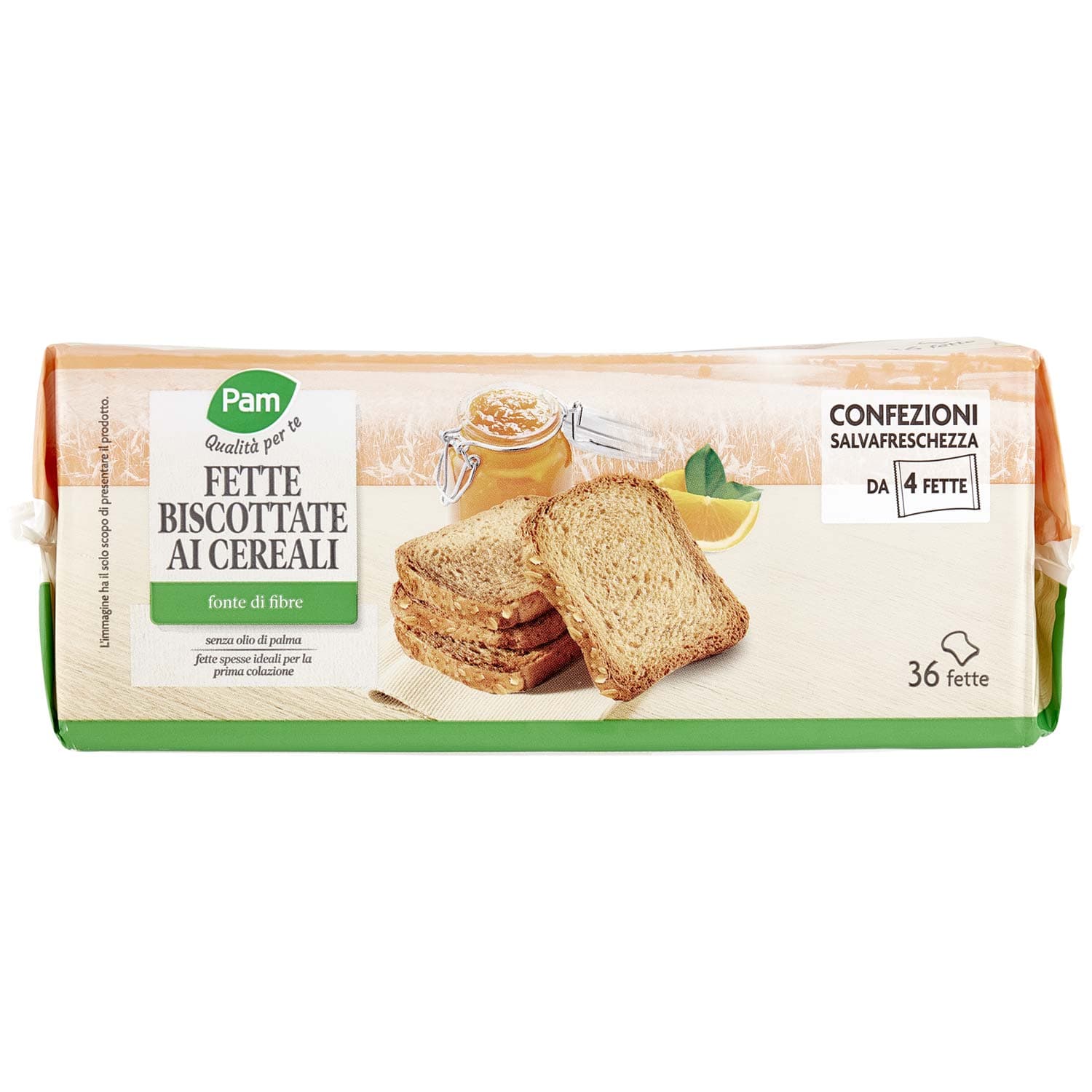 PAM Qualità per te Fette Biscottate ai Cereali 9 x 36 g – immagine 7