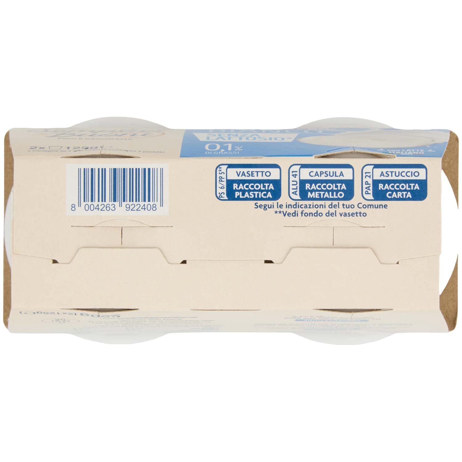 SEMPLICI E BUONI Senza Lattosio Yogurt Magro Bianco 2 x 125 g – immagine 7