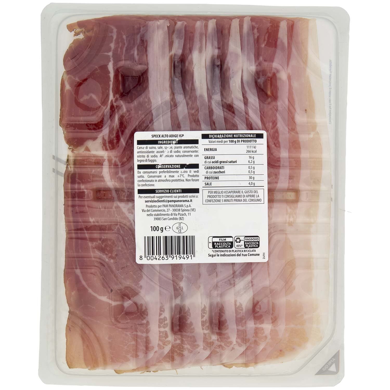 TESORI DELL'ARCA Speck Alto Adige IGP 100 g – immagine 4