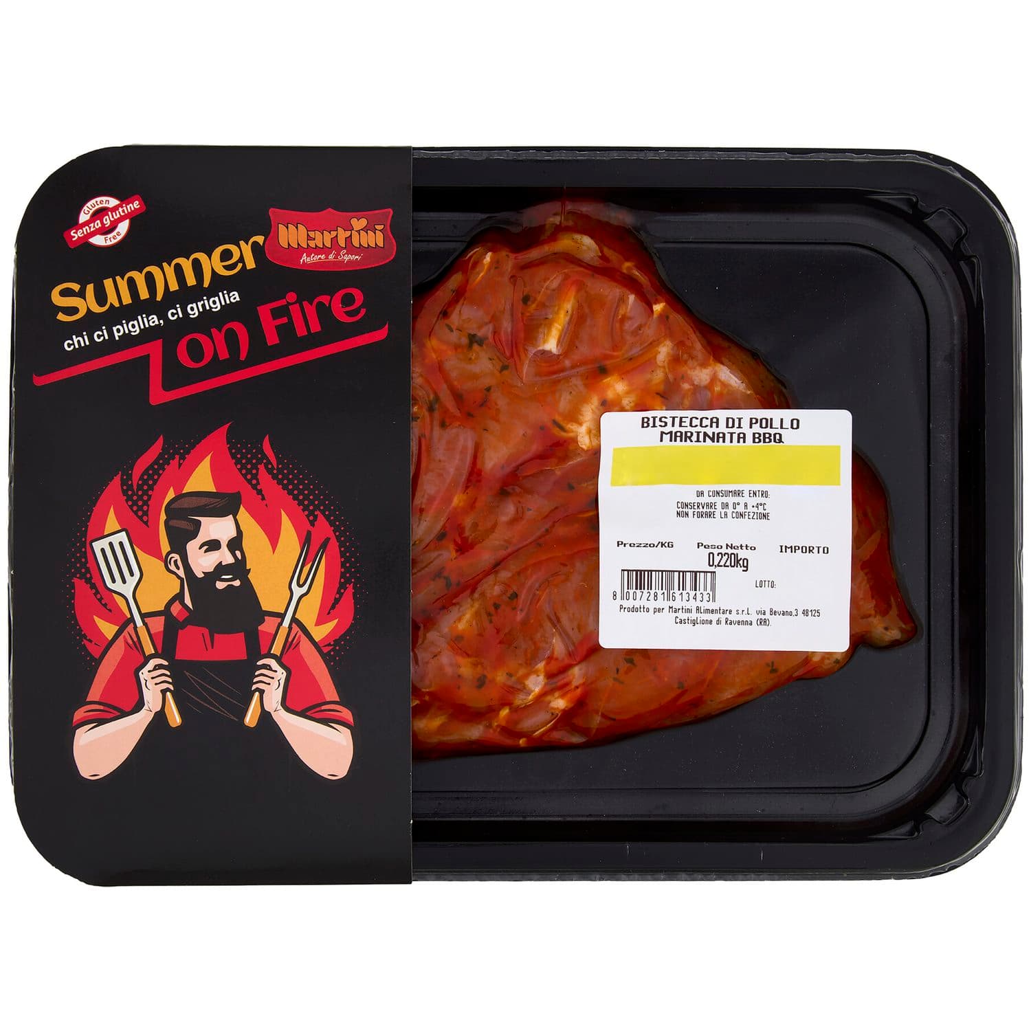 Martini Summer on Fire Bistecca di Pollo Marinata BBQ 220 g – immagine 2