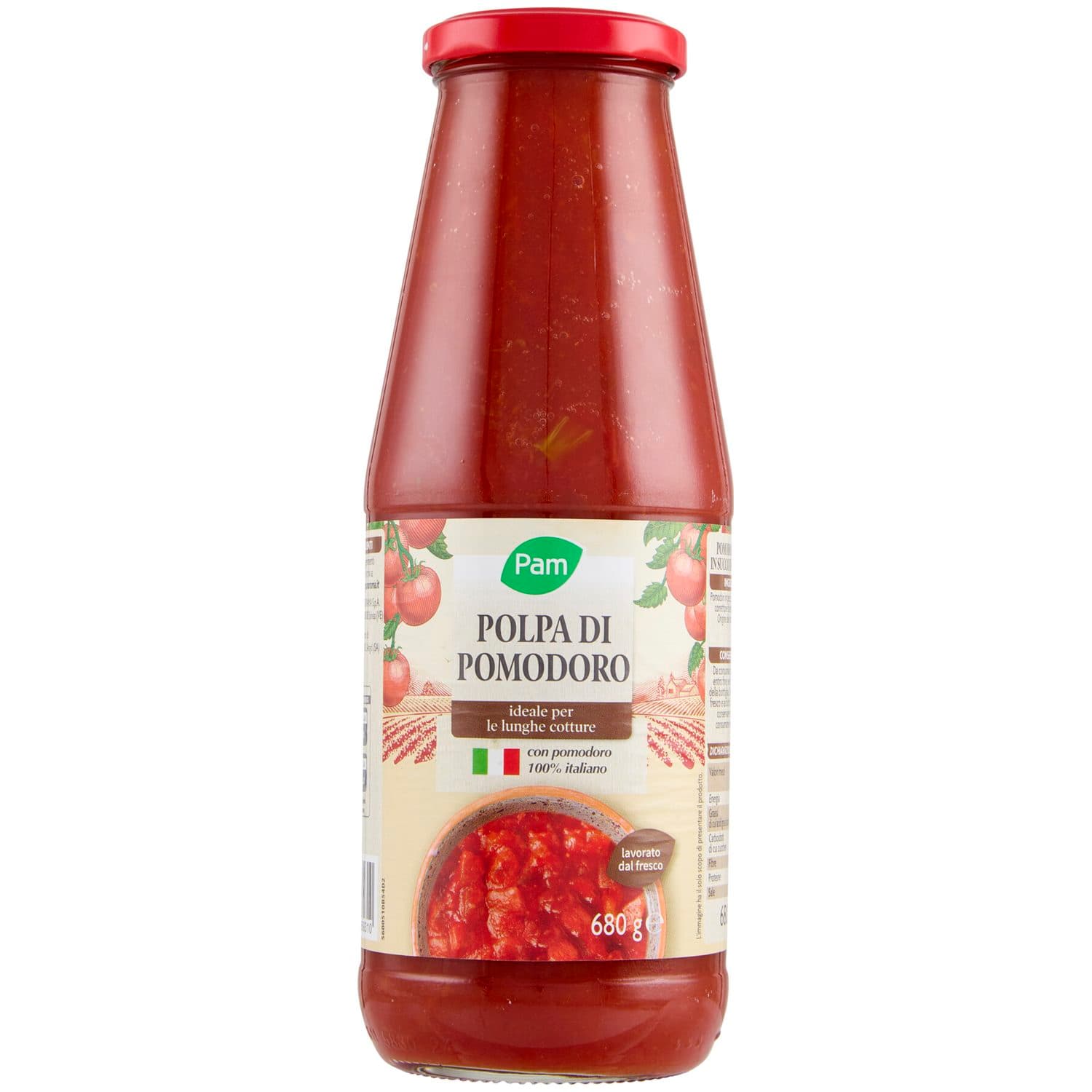 PAM PANORAMA Polpa di Pomodoro 680 g – immagine 2