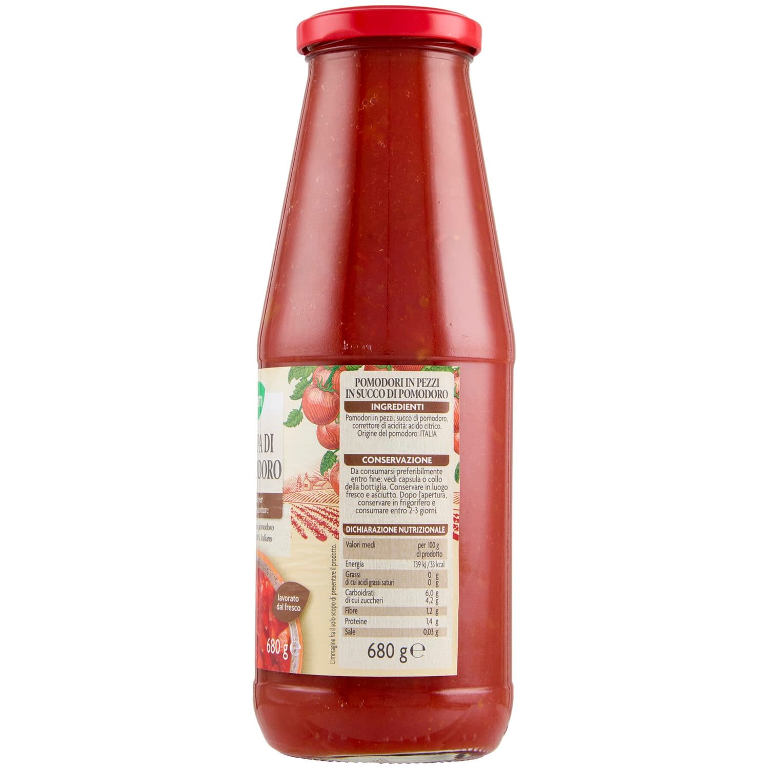 PAM PANORAMA Polpa di Pomodoro 680 g – immagine 5