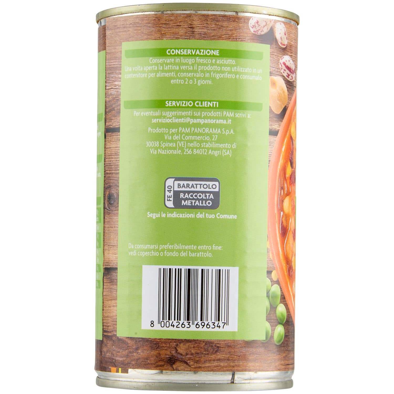 PAM Zuppa di Legumi 500 g – immagine 3