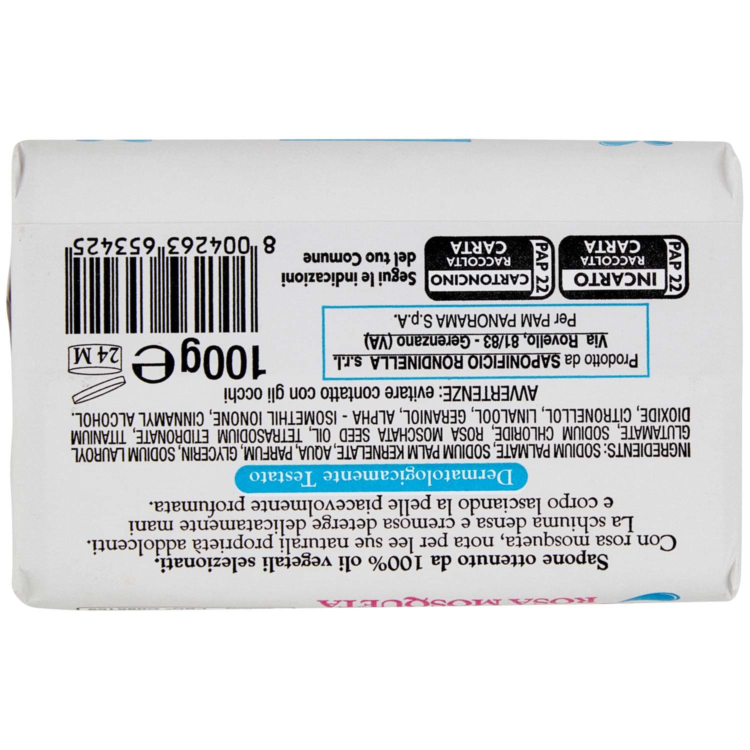 ARKALIA Saponetta Rosa Mosqueta 100 g – immagine 4