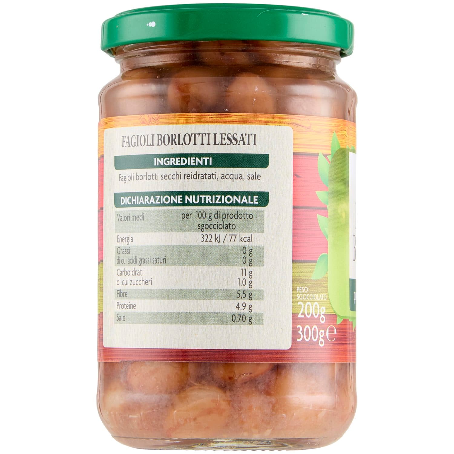 PAM Fagioli Borlotti 300 g – immagine 3