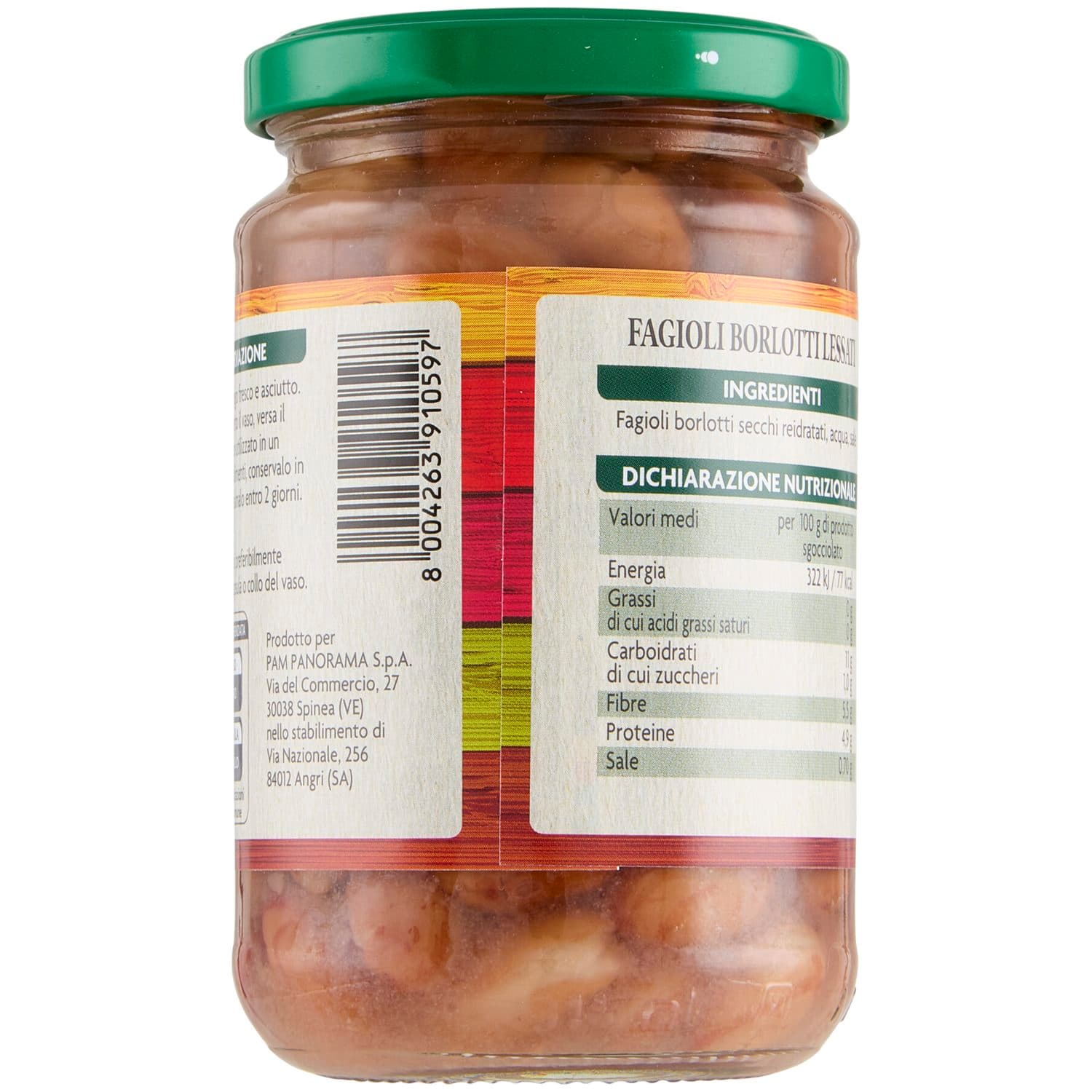PAM Fagioli Borlotti 300 g – immagine 4