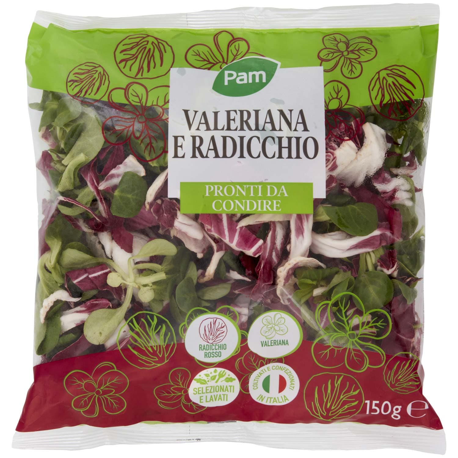PAM Valeriana e Radicchio 150 g – immagine 2
