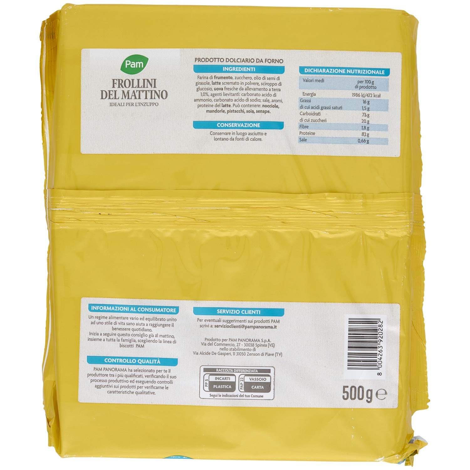 PAM Frollini del Mattino 500 g – immagine 4