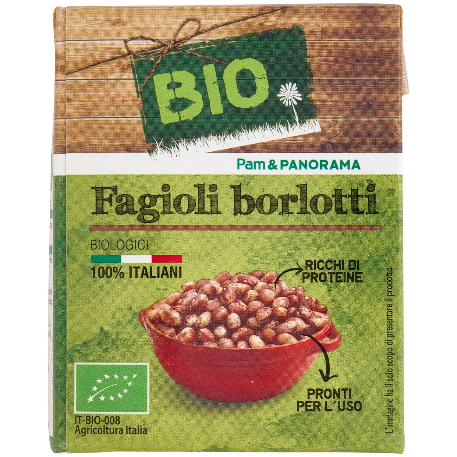 BIO Fagioli borlotti Biologici 380 g – immagine 2