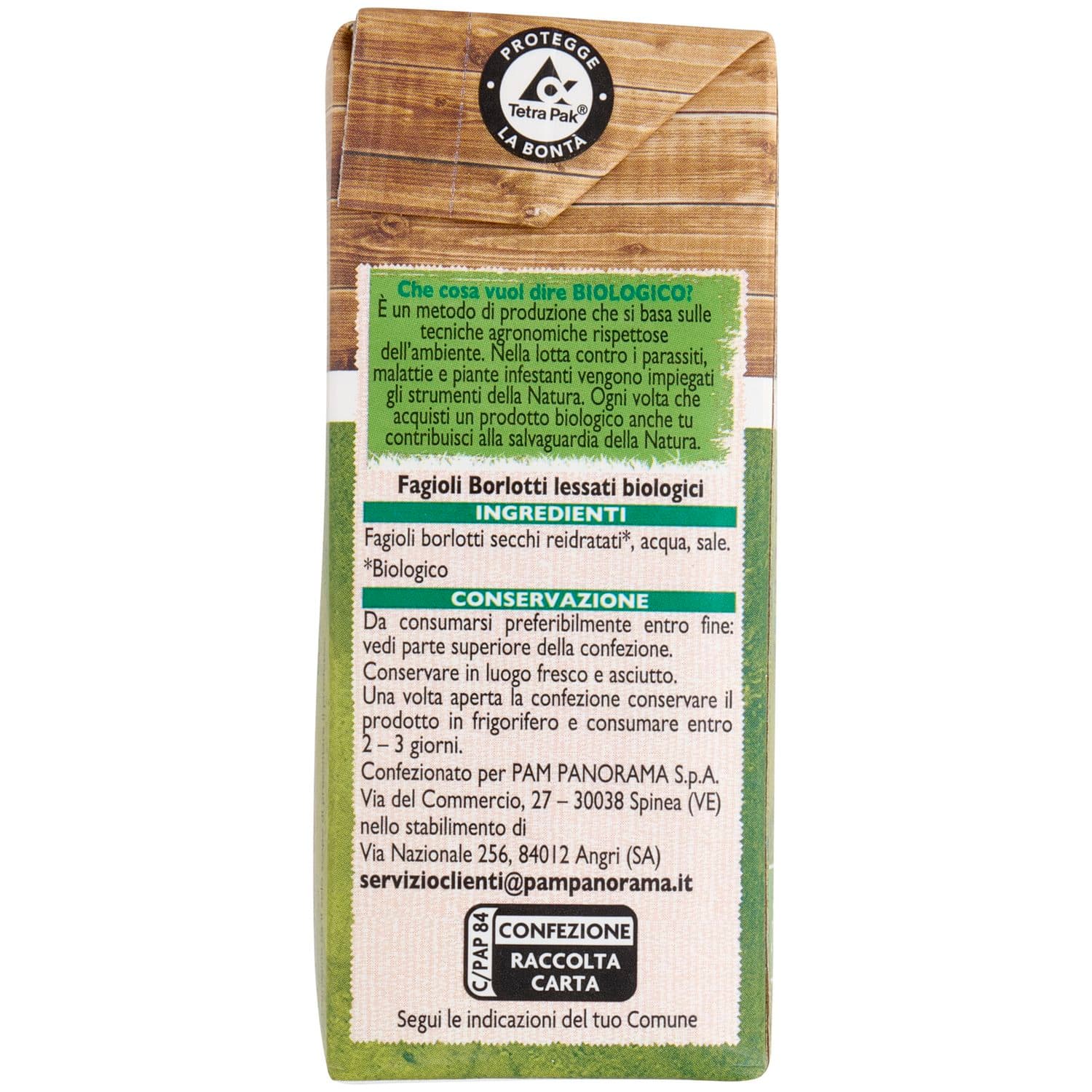 BIO Fagioli borlotti Biologici 380 g – immagine 3