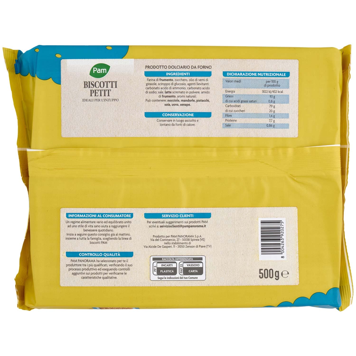 PAM Biscotti Petit 500 g – immagine 4