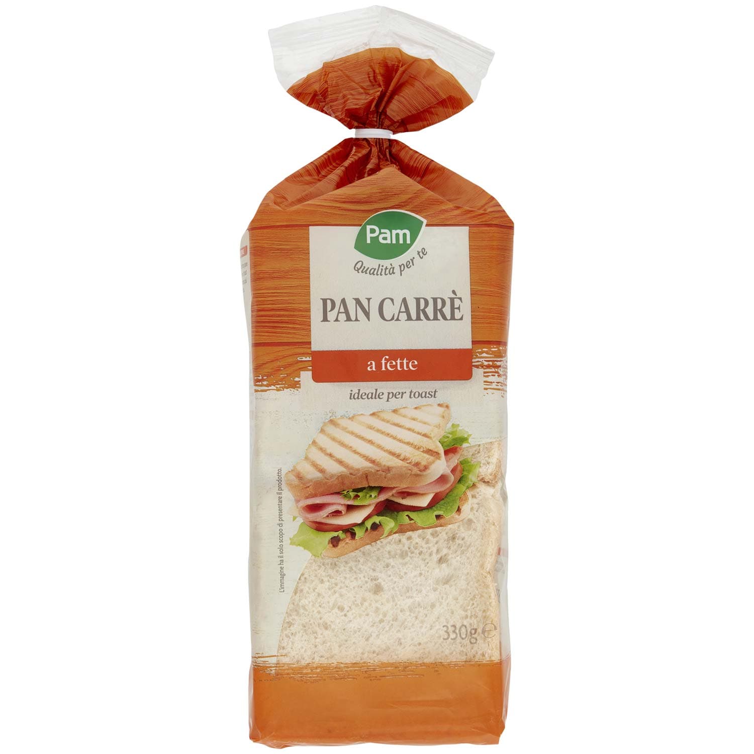 PAM Qualità per te Pan Carrè a fette 330 g – immagine 2