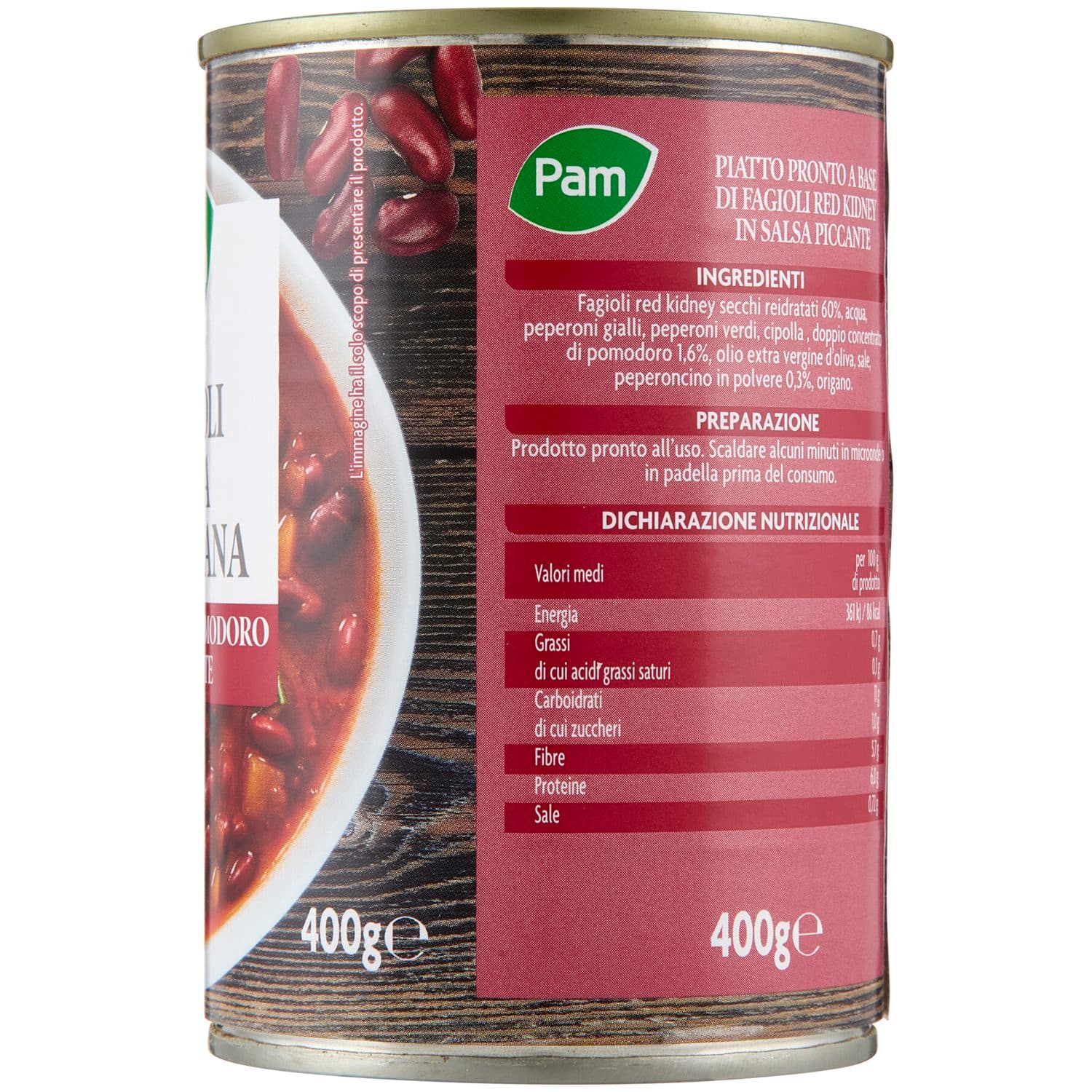 PAM Fagioli alla Messicana 400 g – immagine 5