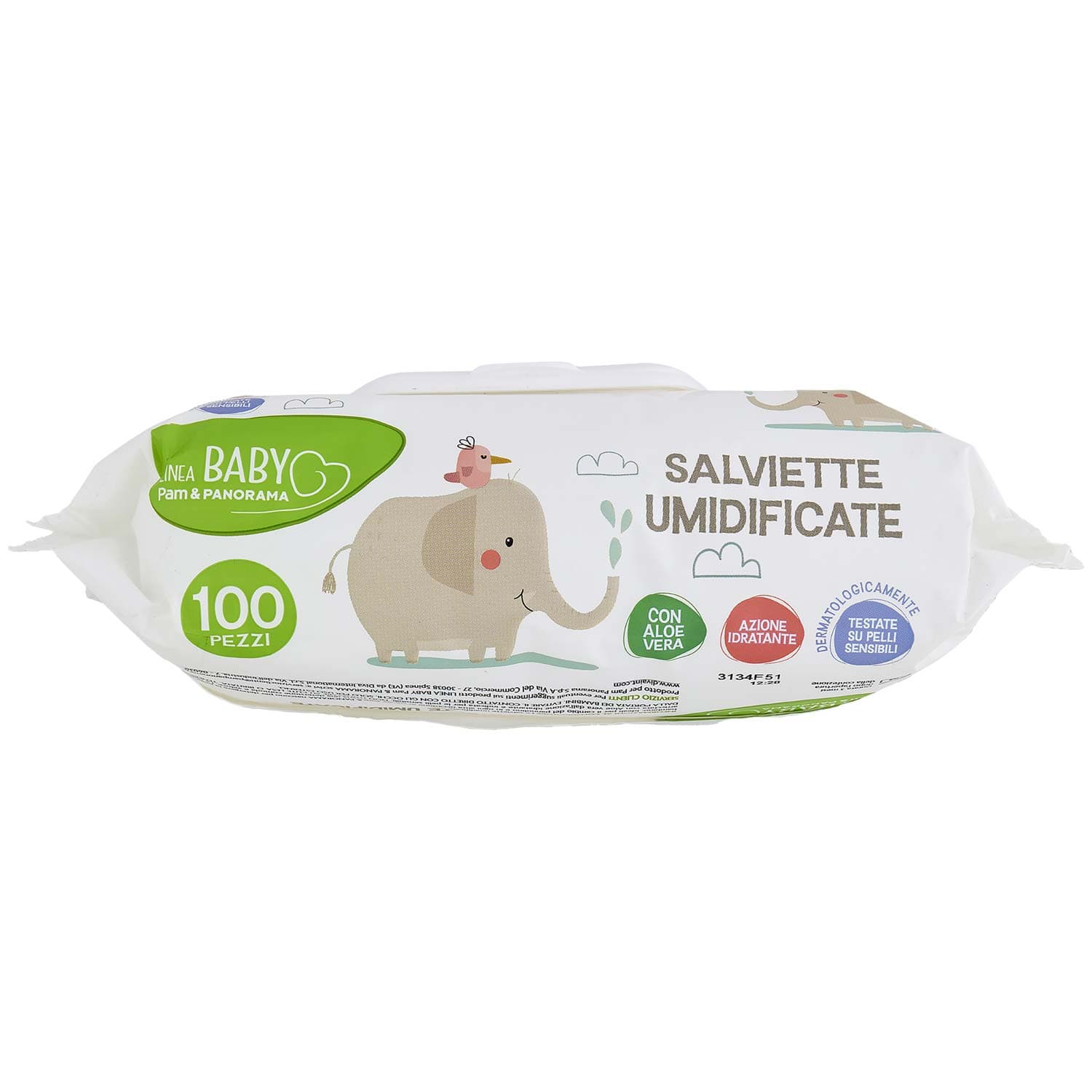 PAM PANORAMA Linea Baby Salviette Umidificate 100 pz – immagine 7