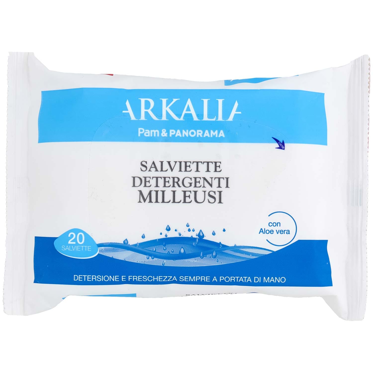 ARKALIA Salviette Detergenti Milleusi con Aloe vera 20 pz – immagine 2