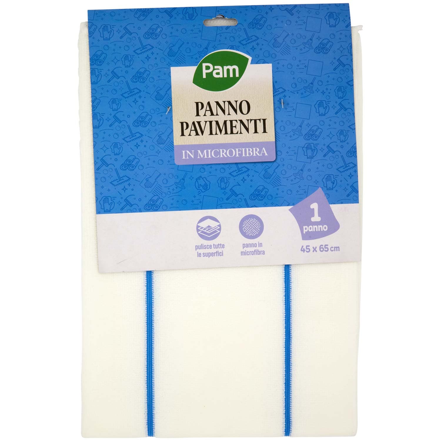 PAM Panno Pavimenti in Microfibra 45 x 65 cm 1 pz – immagine 2