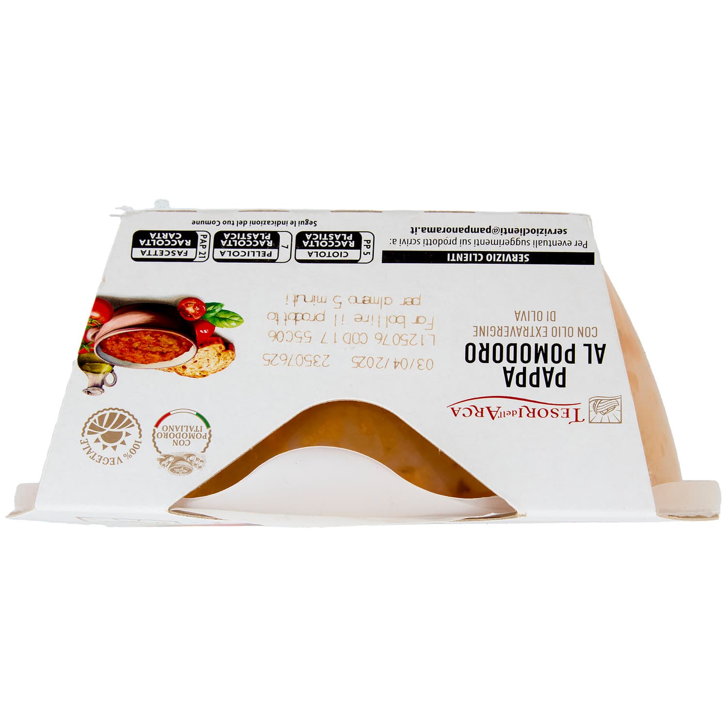 TESORI DELL'ARCA Pappa al Pomodoro con Olio Extravergine di Oliva 350 g – immagine 6