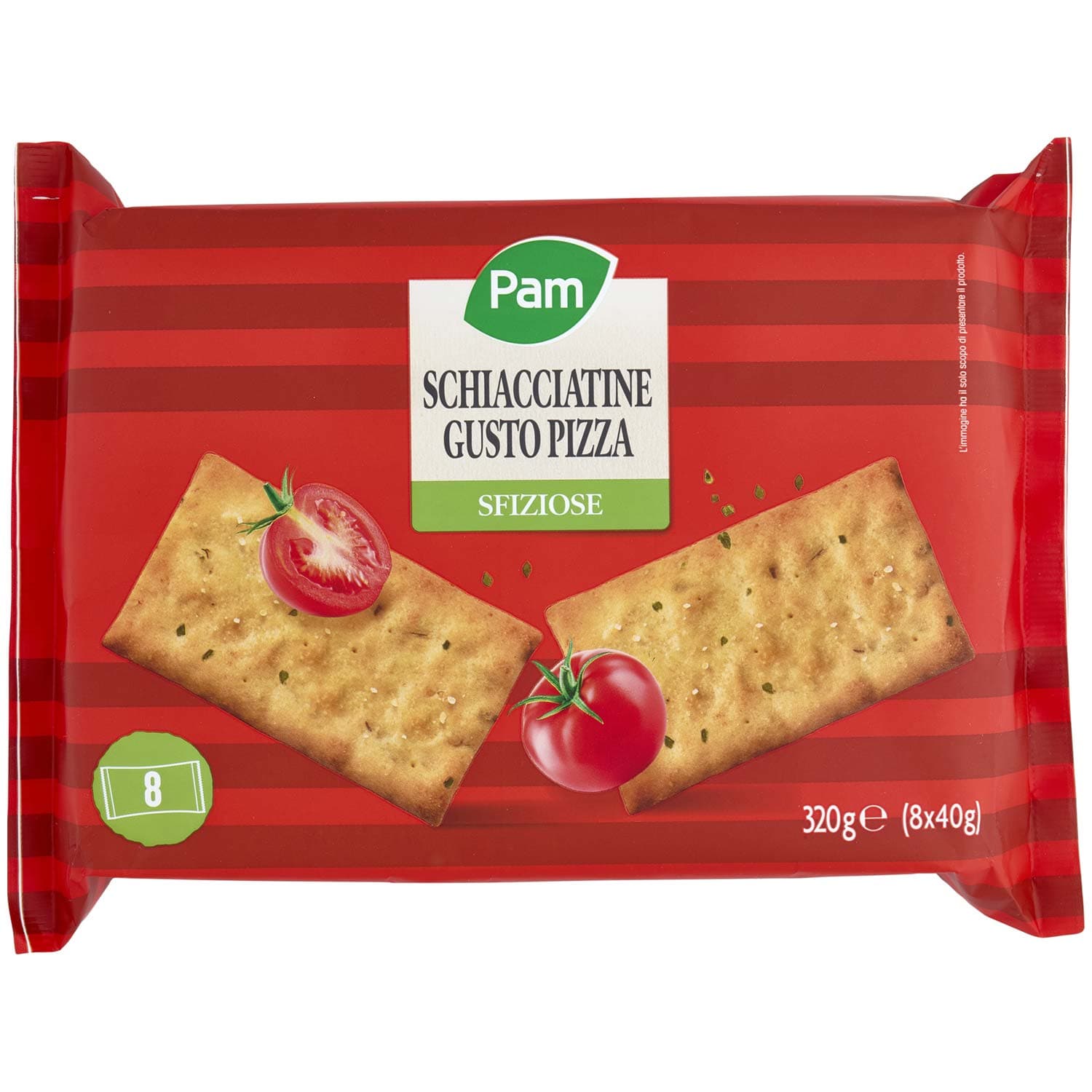 Schiacciatine Gusto Pizza 8 x 40 g – immagine 2