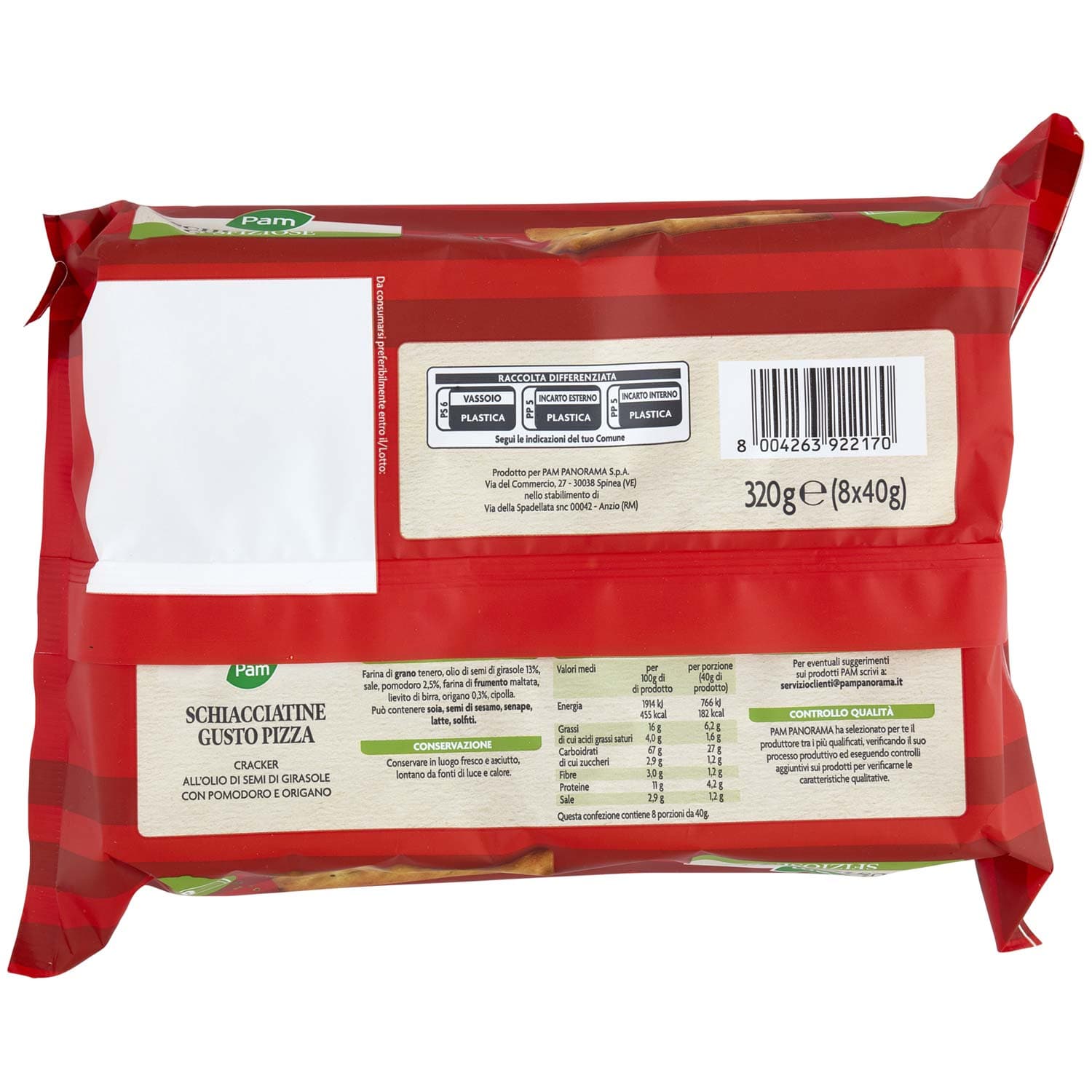 Schiacciatine Gusto Pizza 8 x 40 g – immagine 4