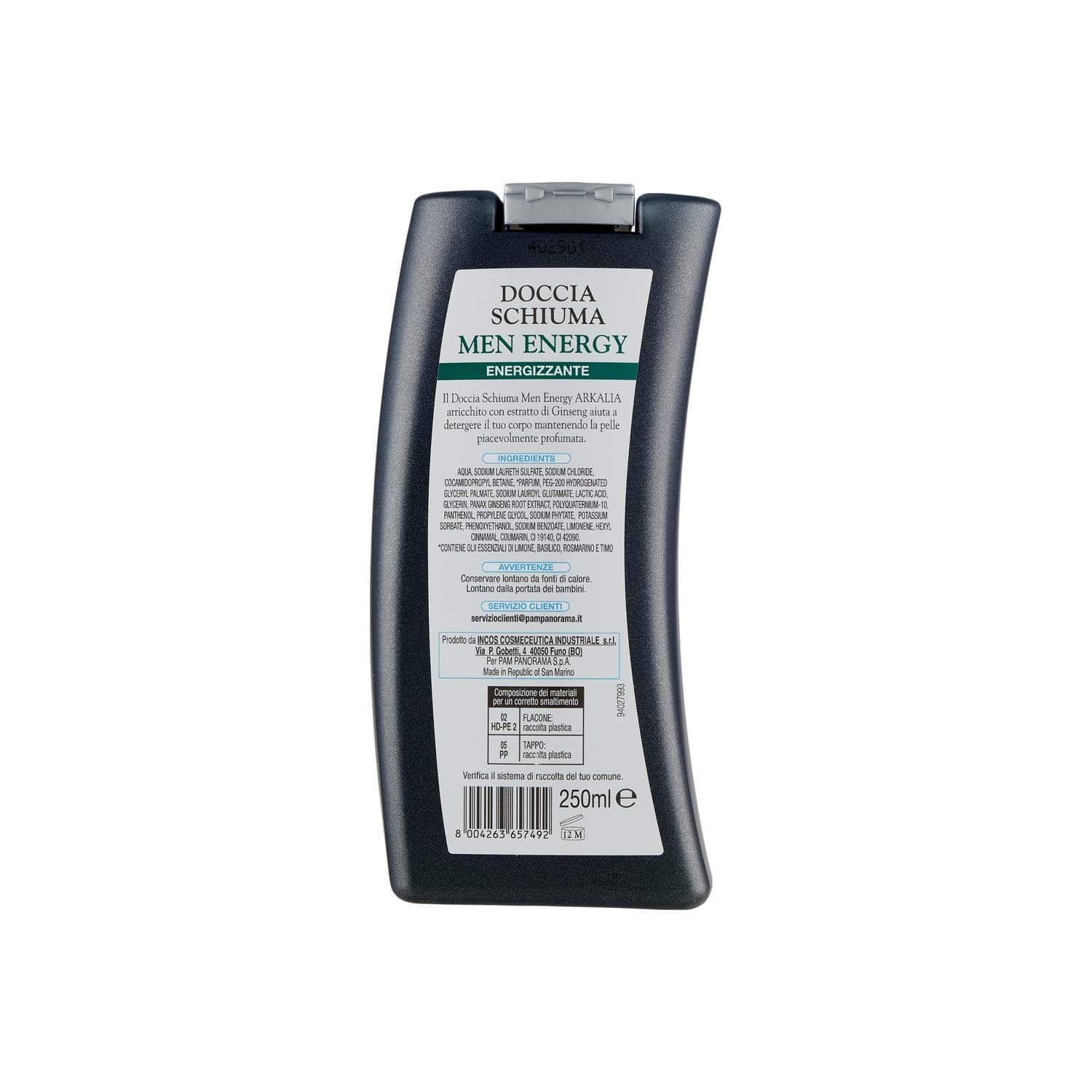 ARKALIA Doccia Schiuma Men Energy 250 ml – immagine 4