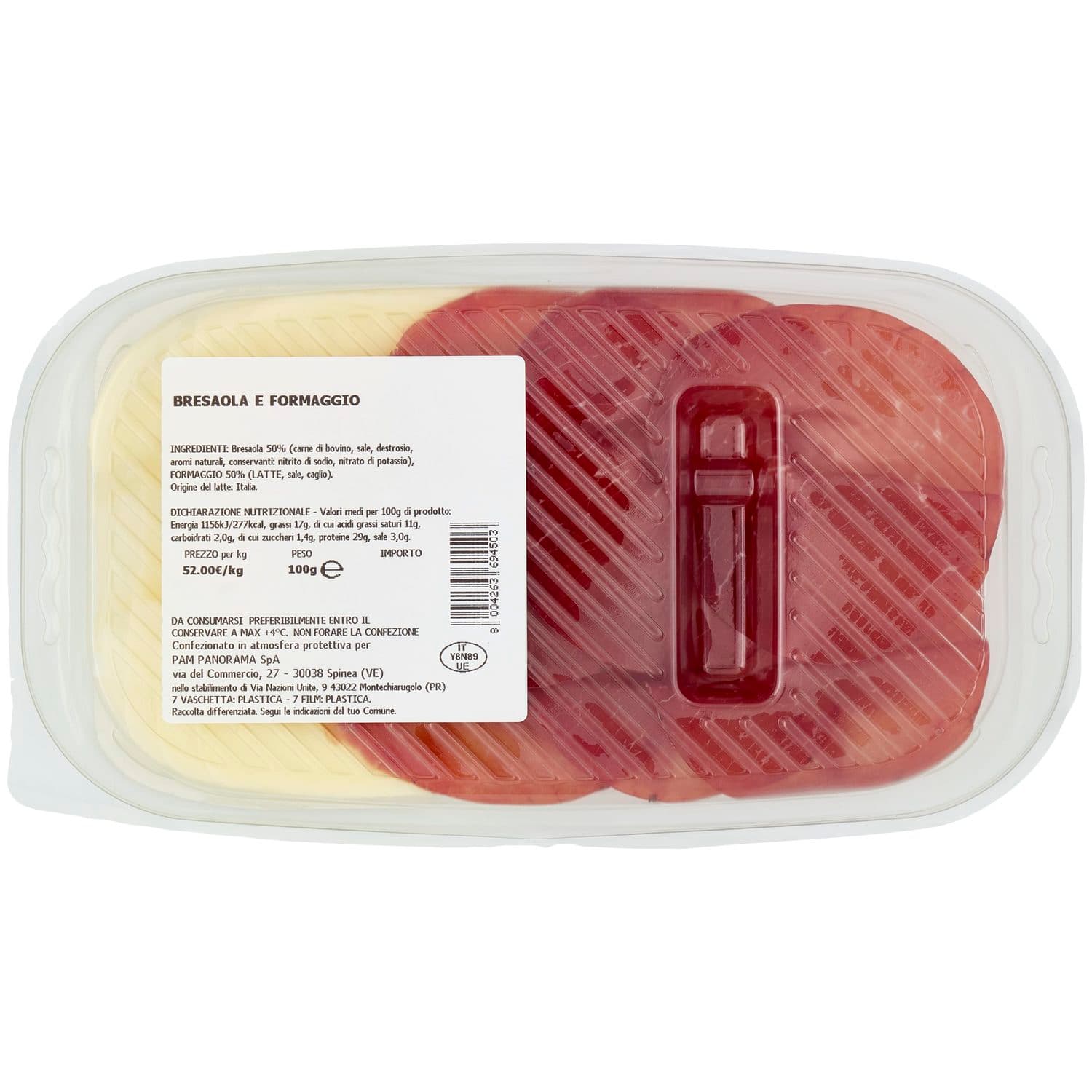 Salumeria Artigiana Bresaola e Formaggio 120 g – immagine 4