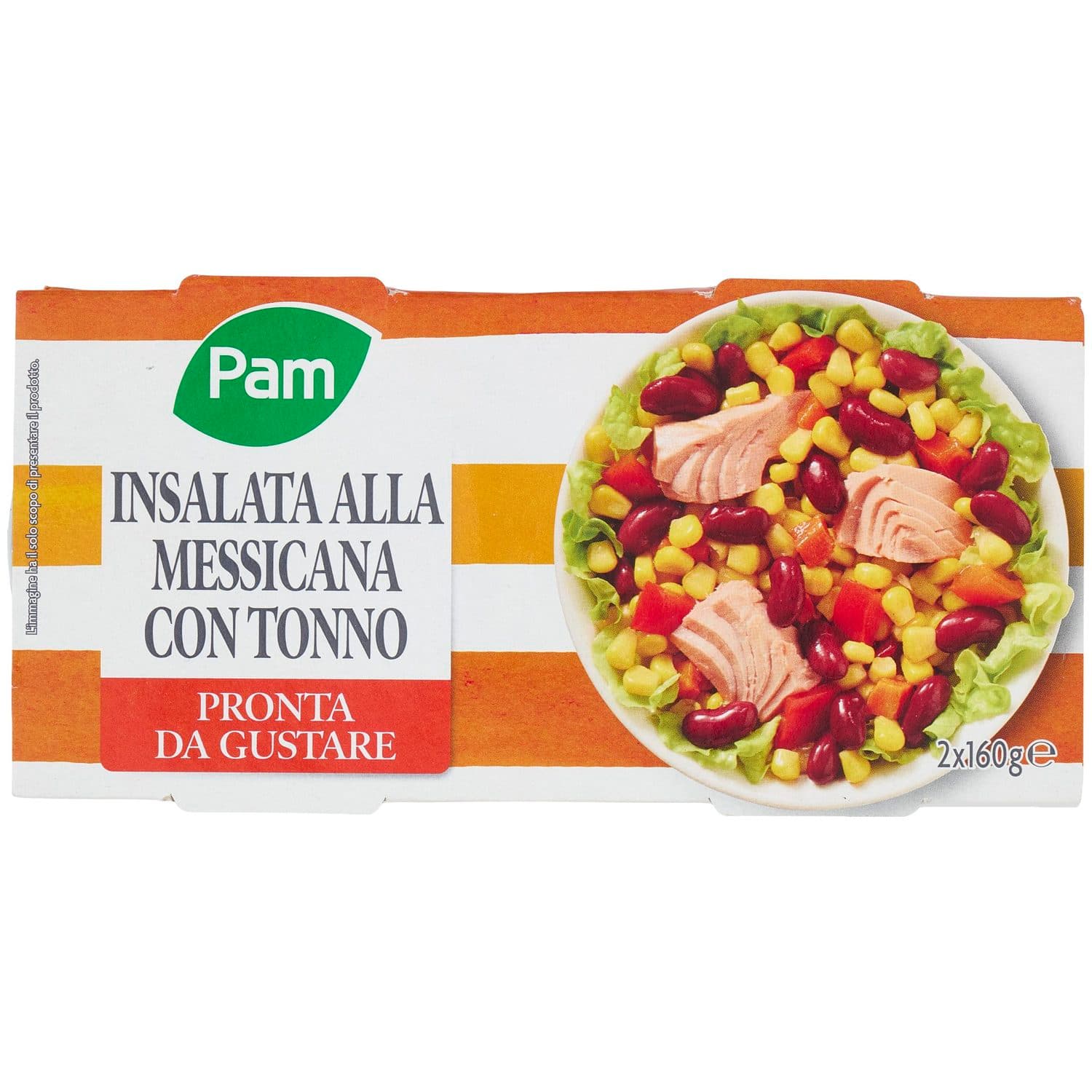 PAM Insalata alla Messicana con Tonno 2 x 160 g – immagine 2