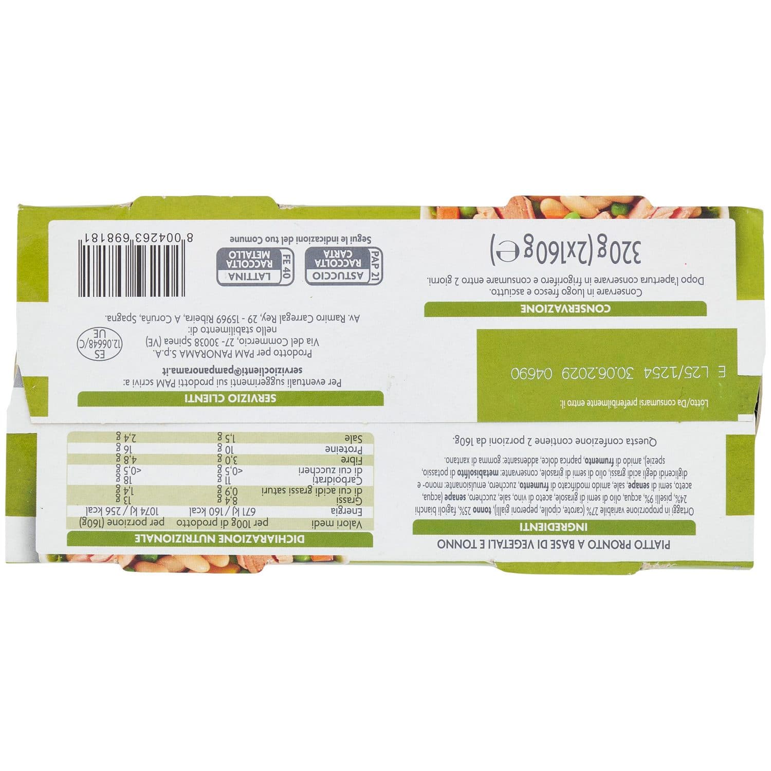 PAM Insalata Sfiziosa con Tonno 2 x 160 g – immagine 4