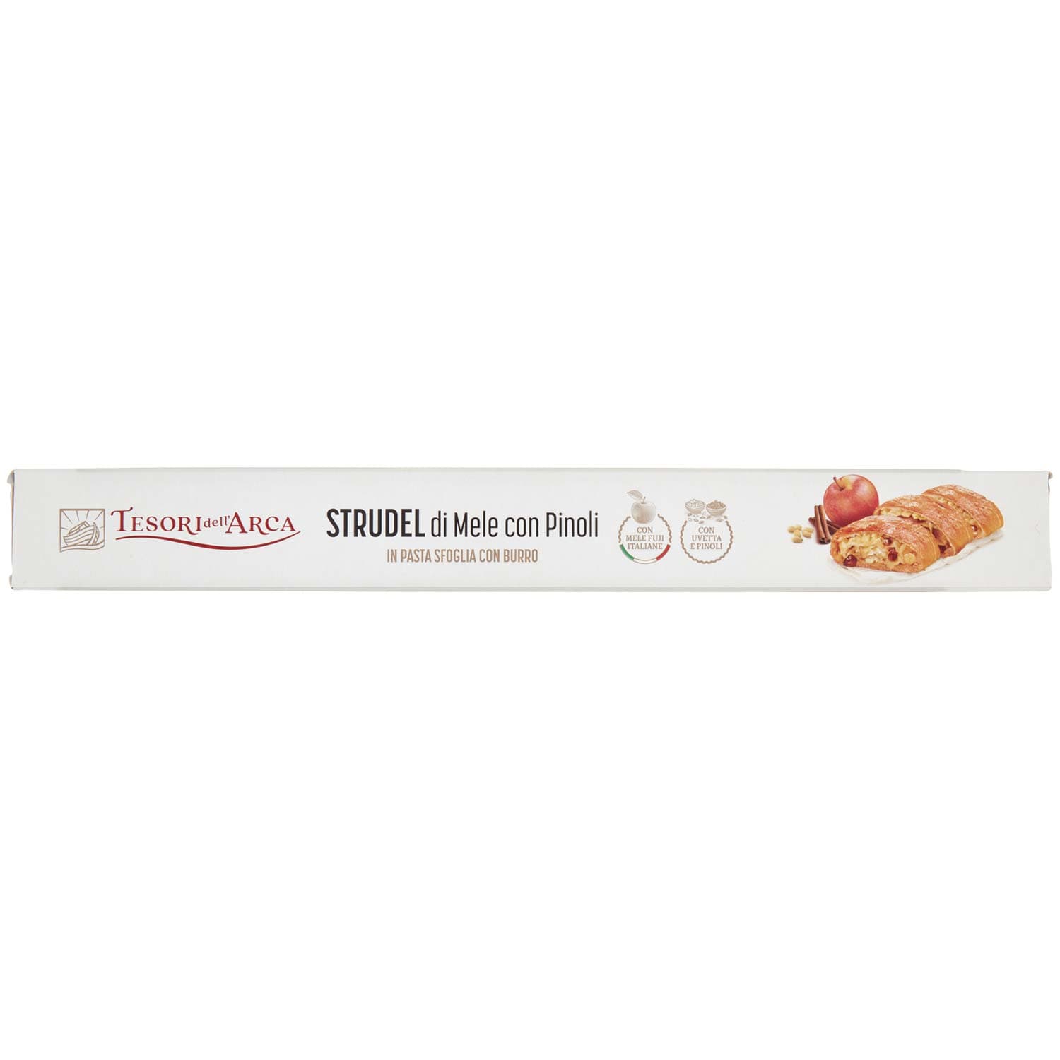 TESORI DELL'ARCA Strudel di Mele con Pinoli in Pasta Sfoglia con Burro Surgelato 600 g – immagine 7