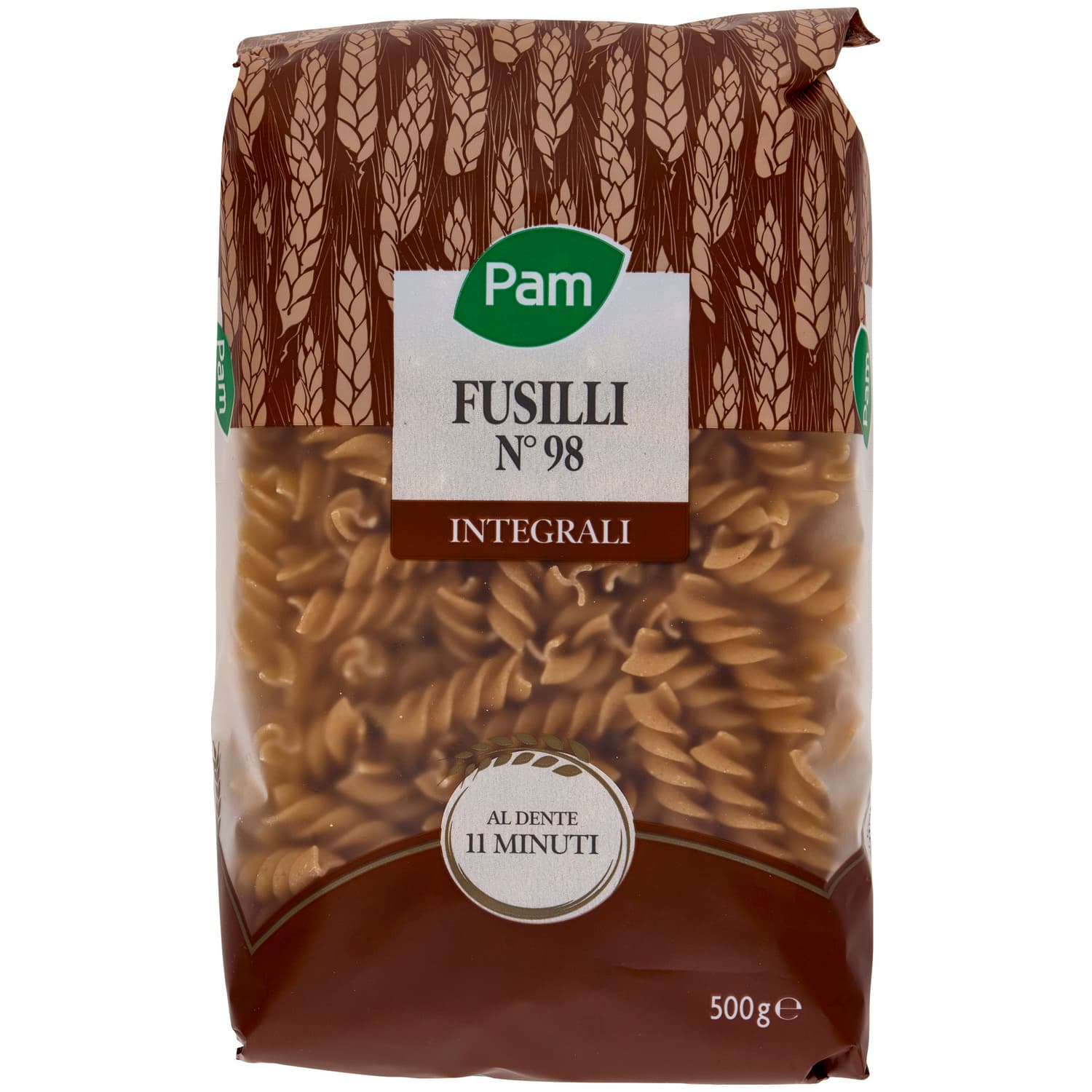 PAM Fusilli N° 98 Integrali 500 g – immagine 2