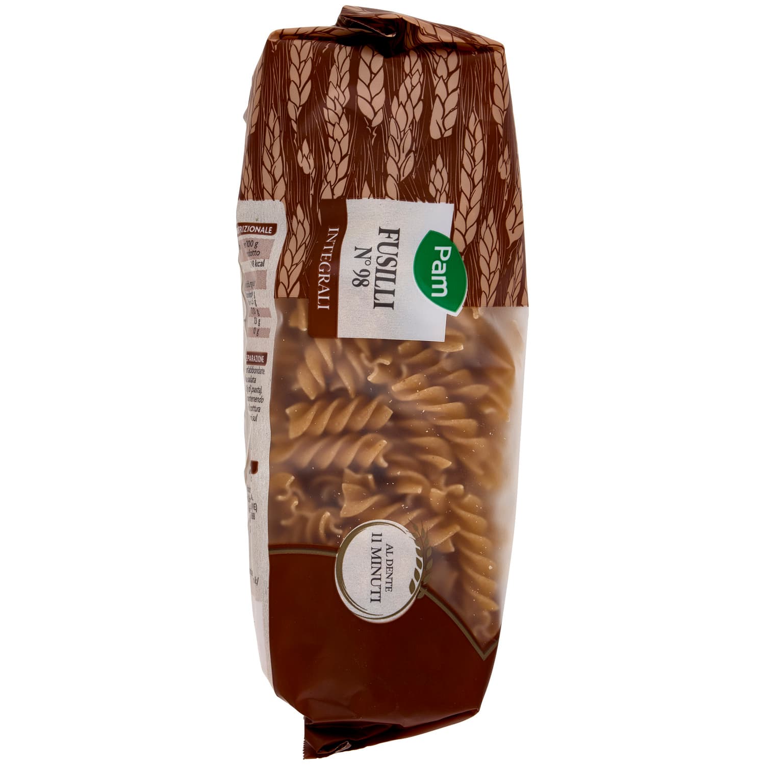 PAM Fusilli N° 98 Integrali 500 g – immagine 3