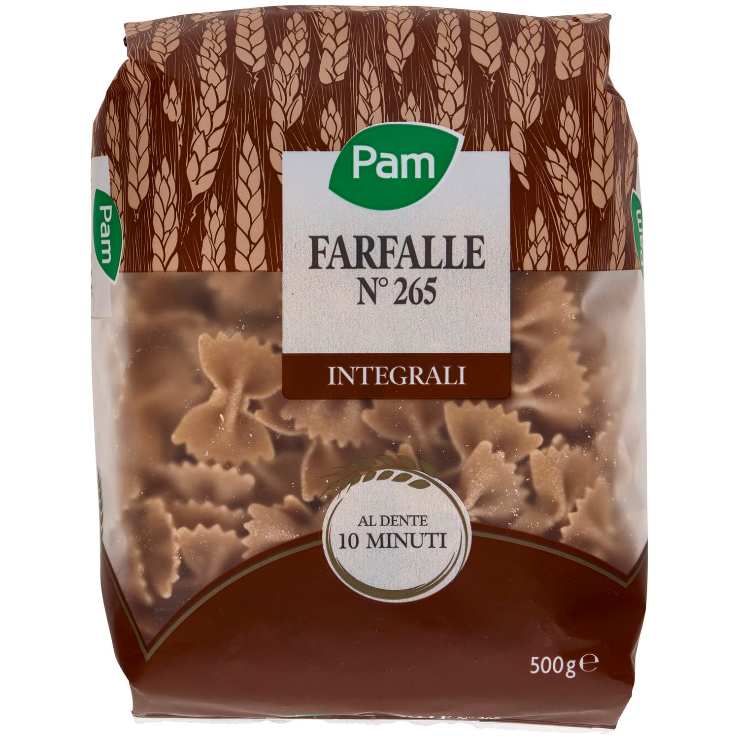 PAM Farfalle N° 265 Integrali 500 g – immagine 2