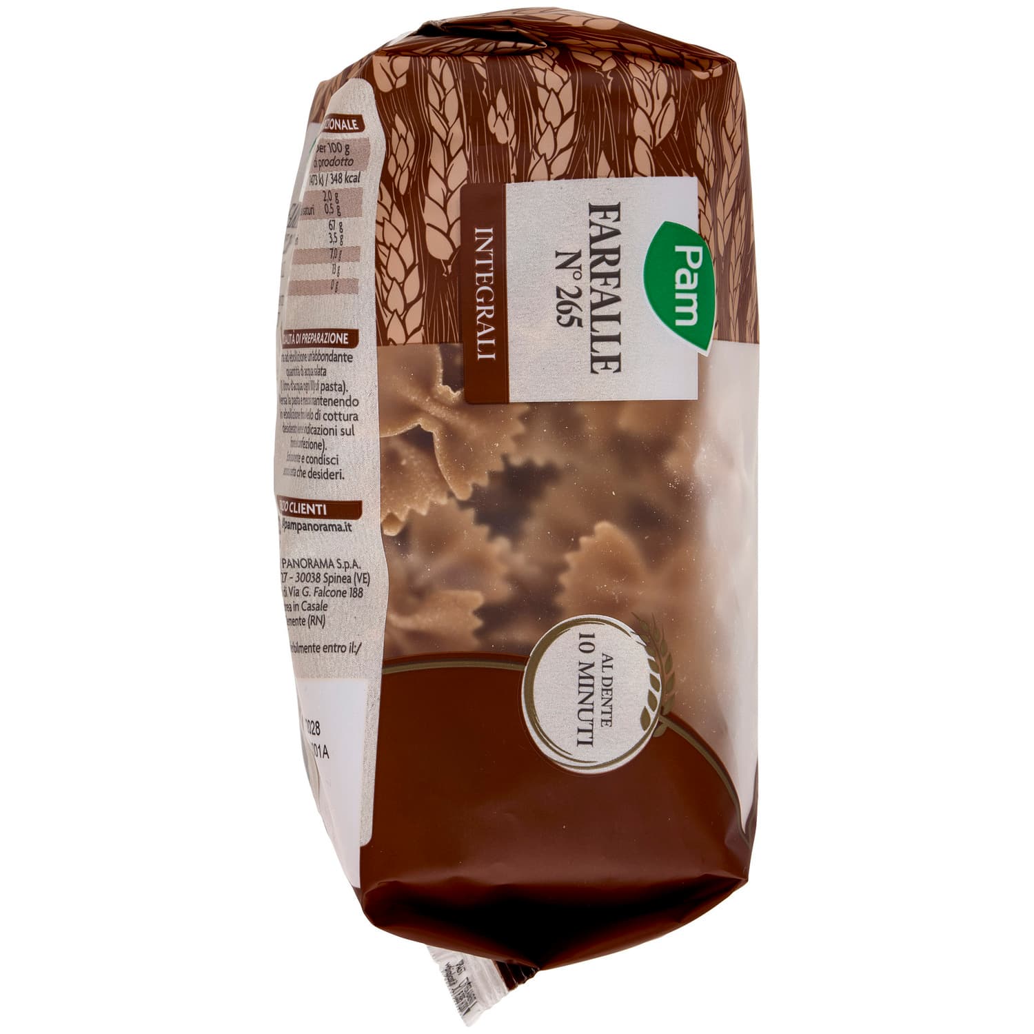 PAM Farfalle N° 265 Integrali 500 g – immagine 3