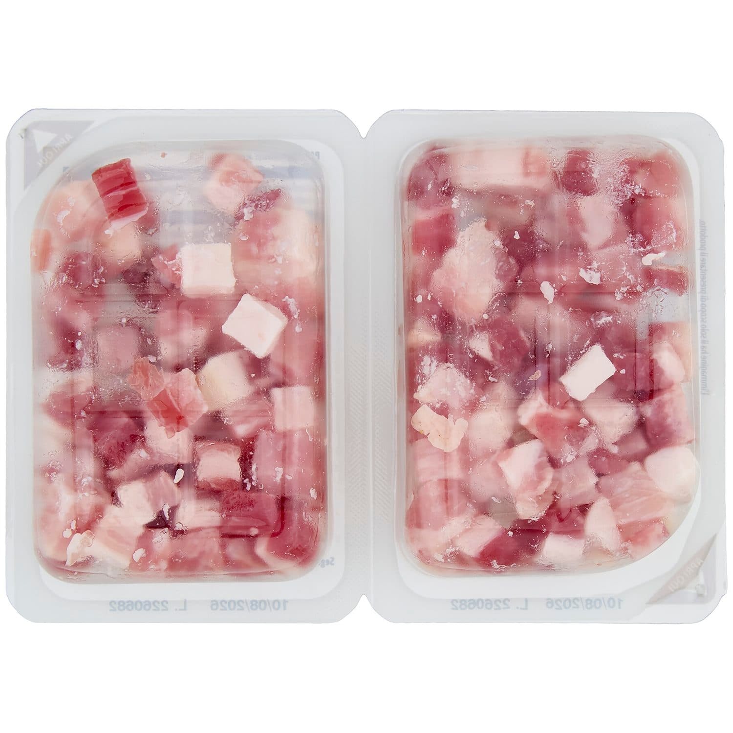 TESORI DELL'ARCA Pancetta Dolce a Dadini 2 x 70 g – immagine 4