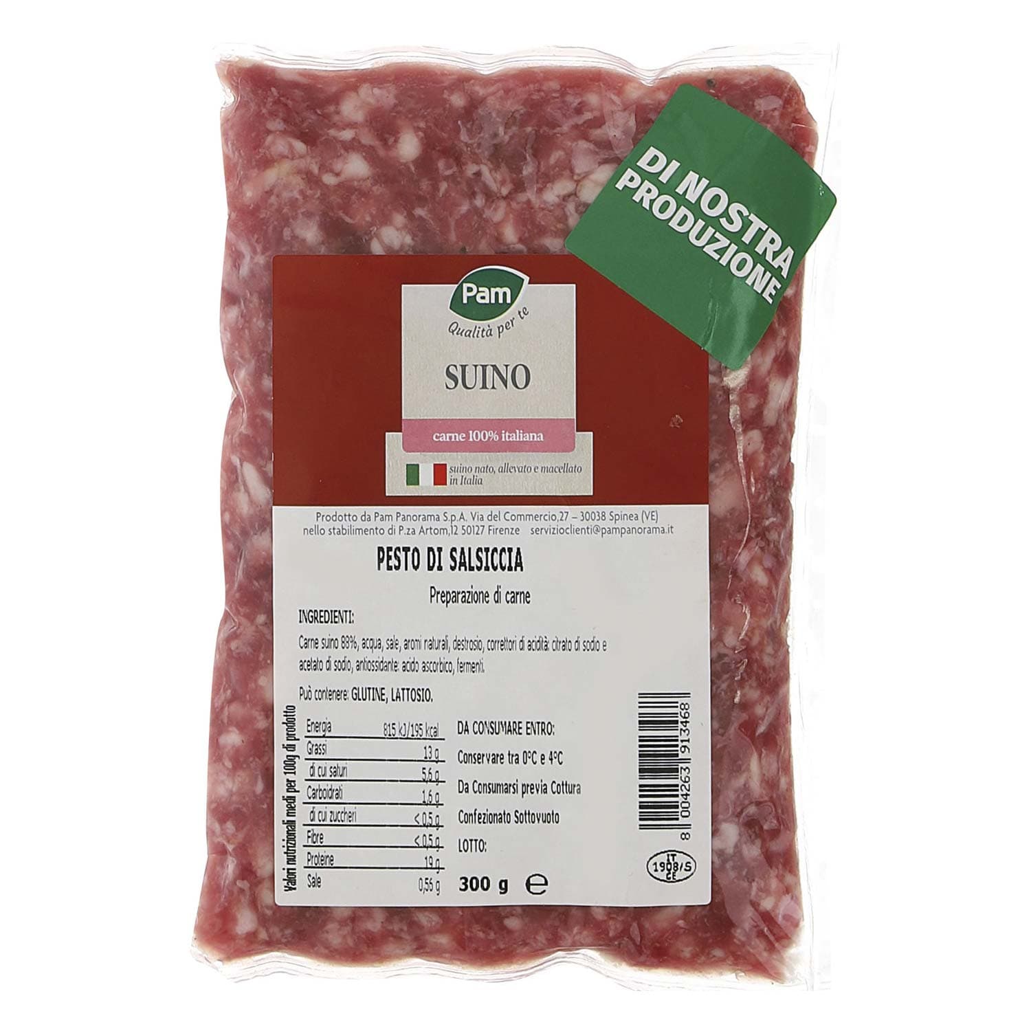 Pesto di salsiccia PAM 300 g – immagine 2