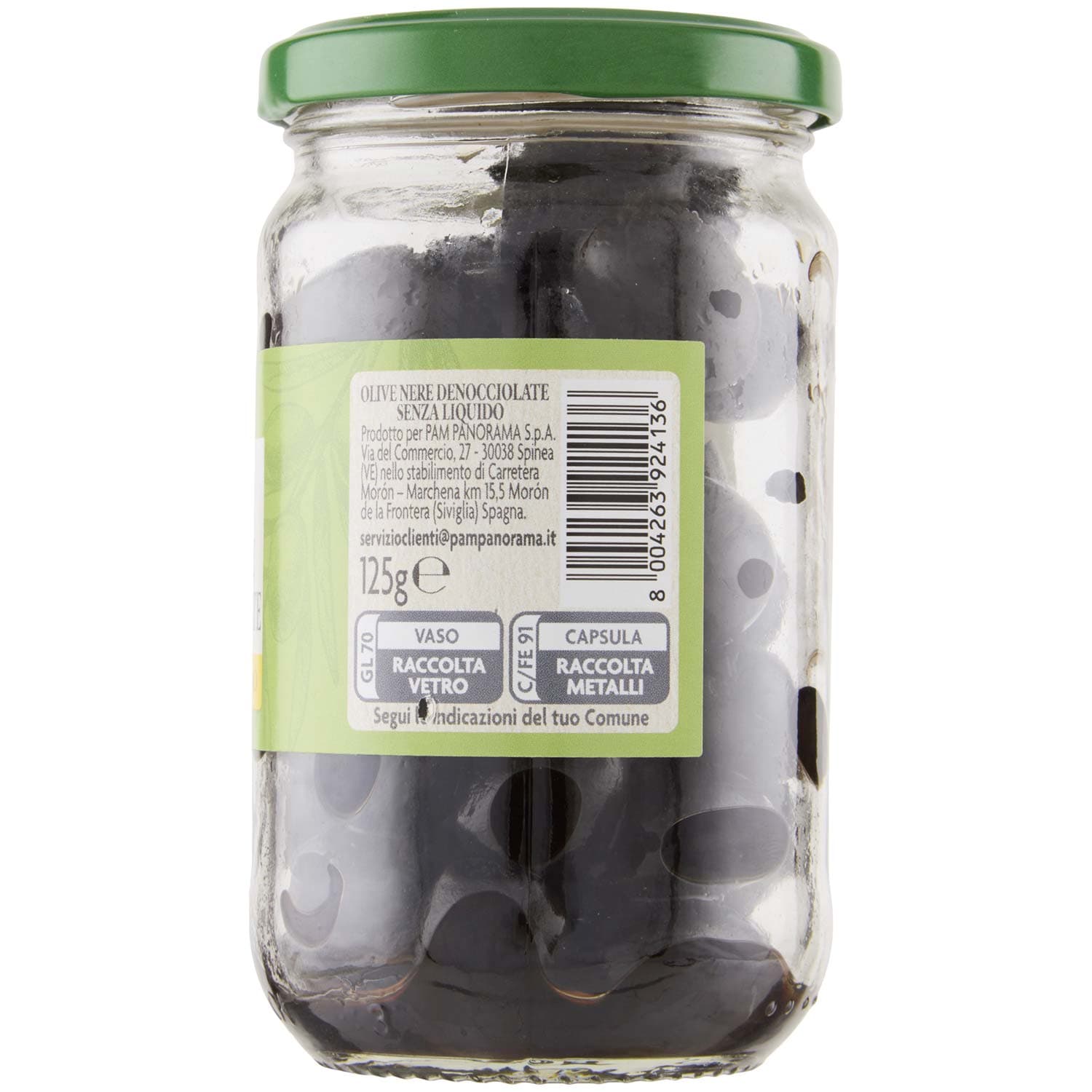 PAM Olive Nere Denocciolate Senza Liquido 125 g – immagine 5