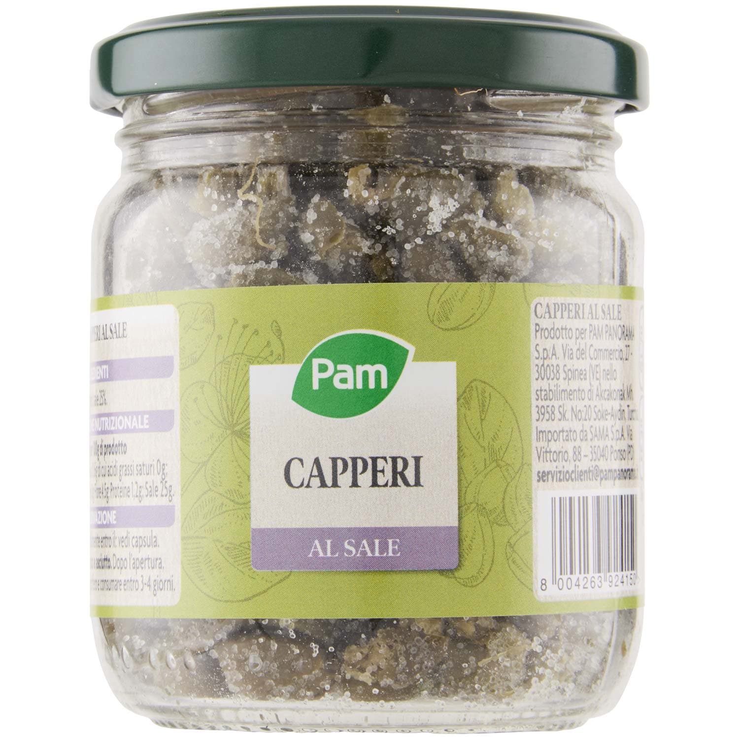 PAM Capperi al Sale 140 g – immagine 2