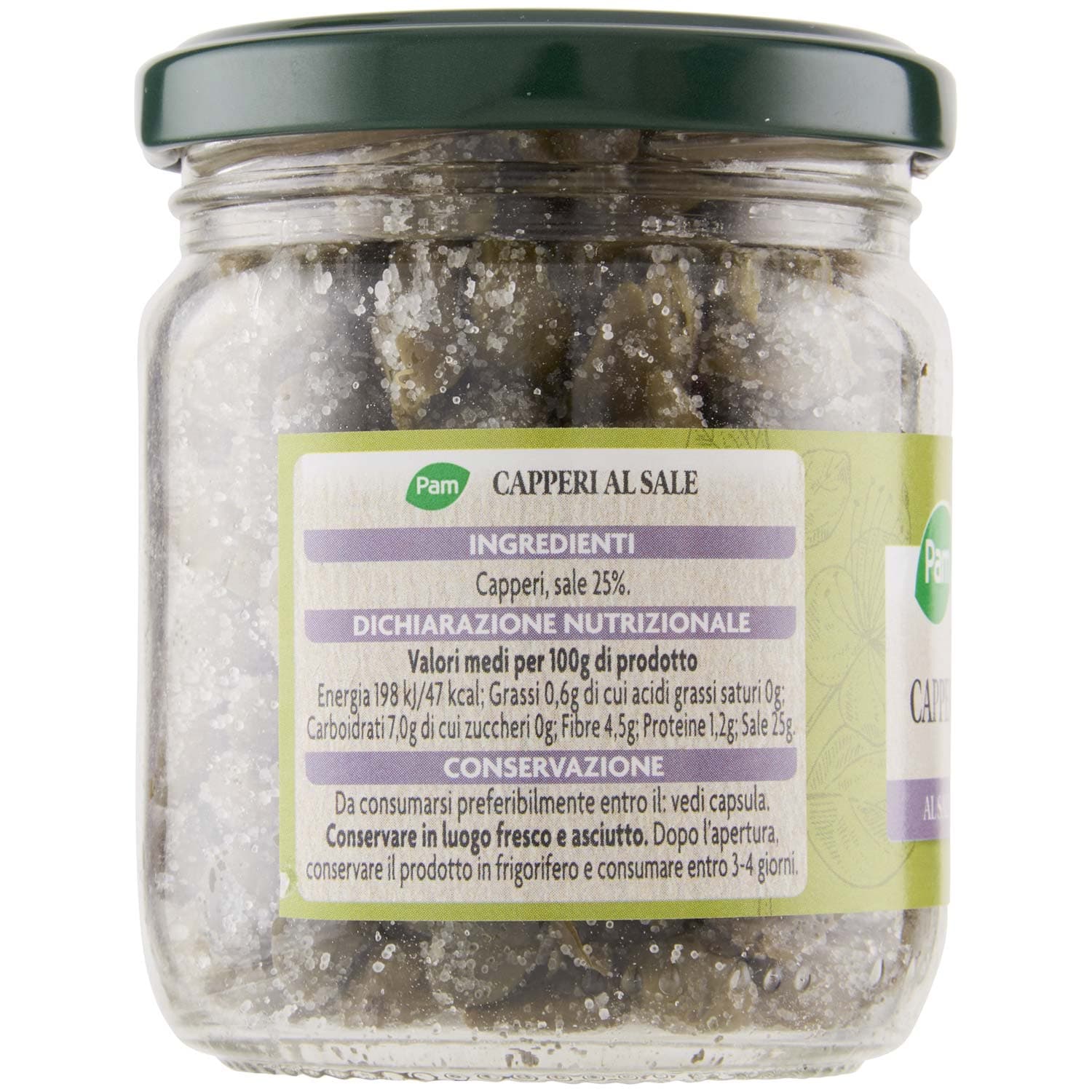 PAM Capperi al Sale 140 g – immagine 3