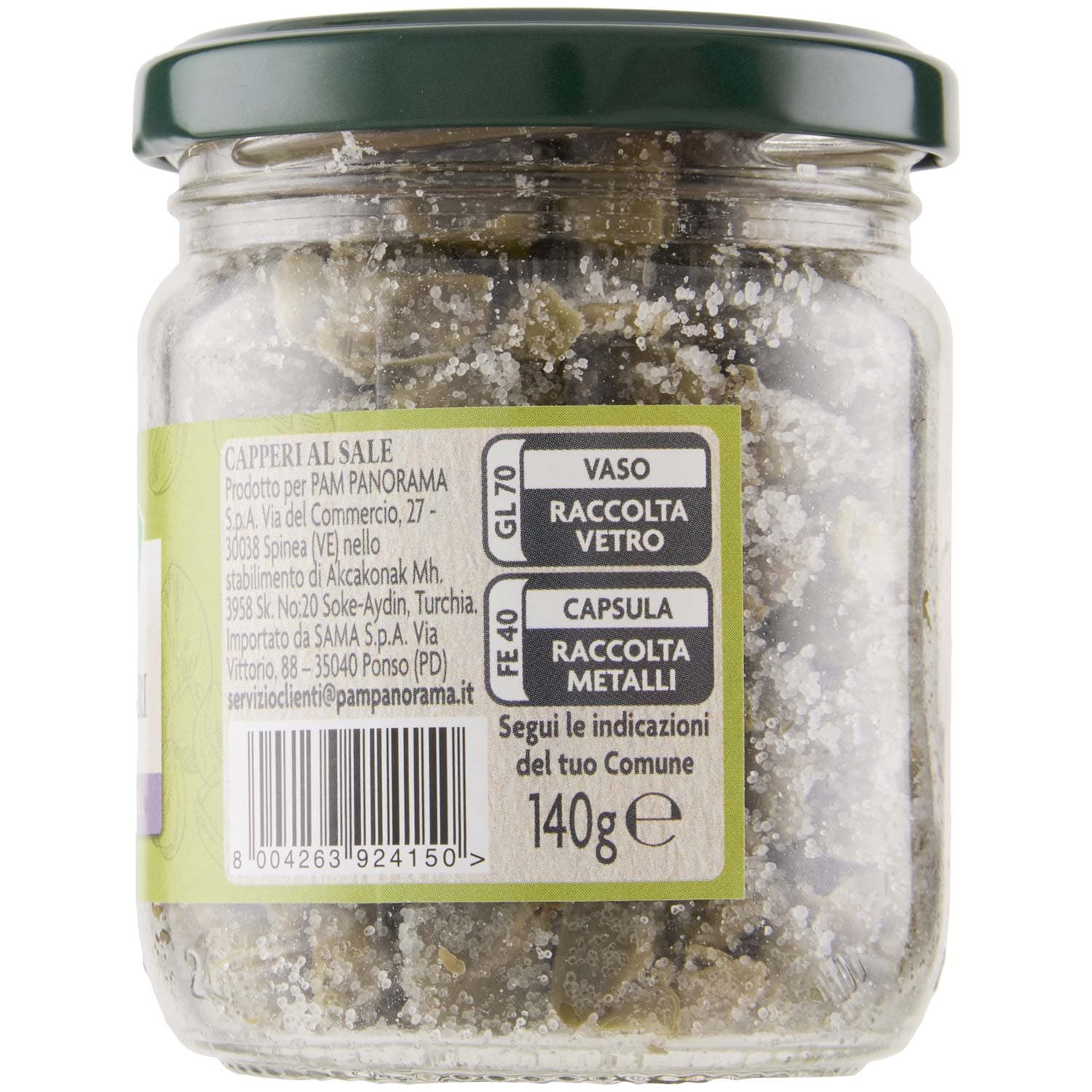 PAM Capperi al Sale 140 g – immagine 5