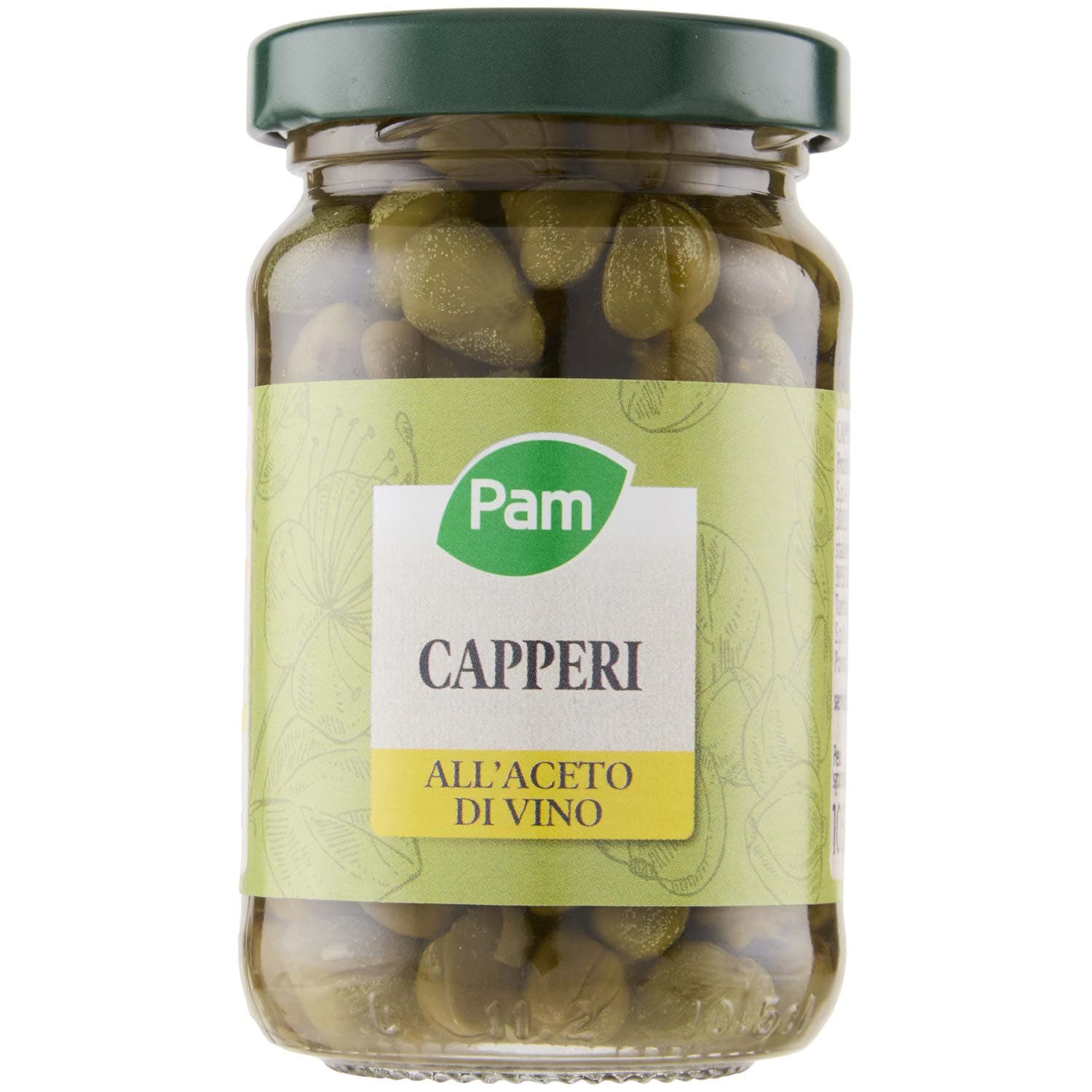 PAM Capperi all'Aceto di Vino 105 g – immagine 2