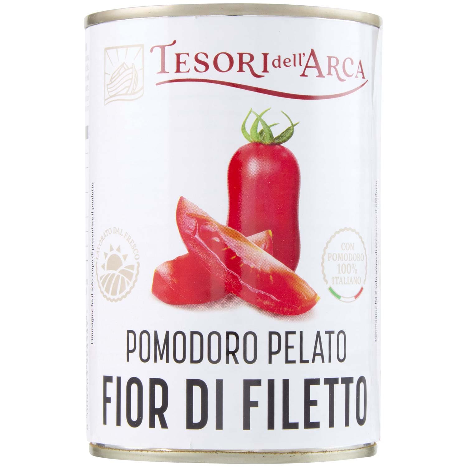 TESORI DELL'ARCA Pomodoro Pelato Fior di Filetto 400 g – immagine 2