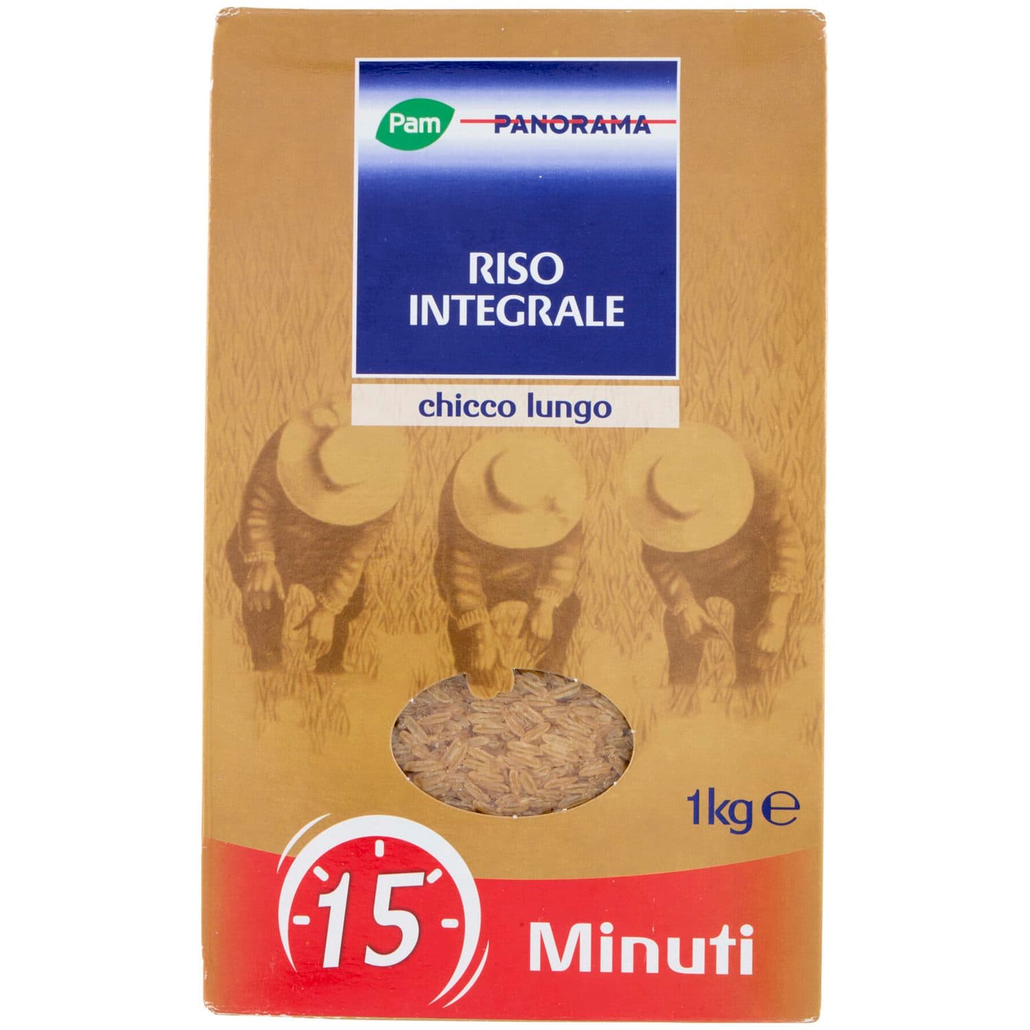 PAM PANORAMA Riso Integrale 10 minuti 1 kg – immagine 3