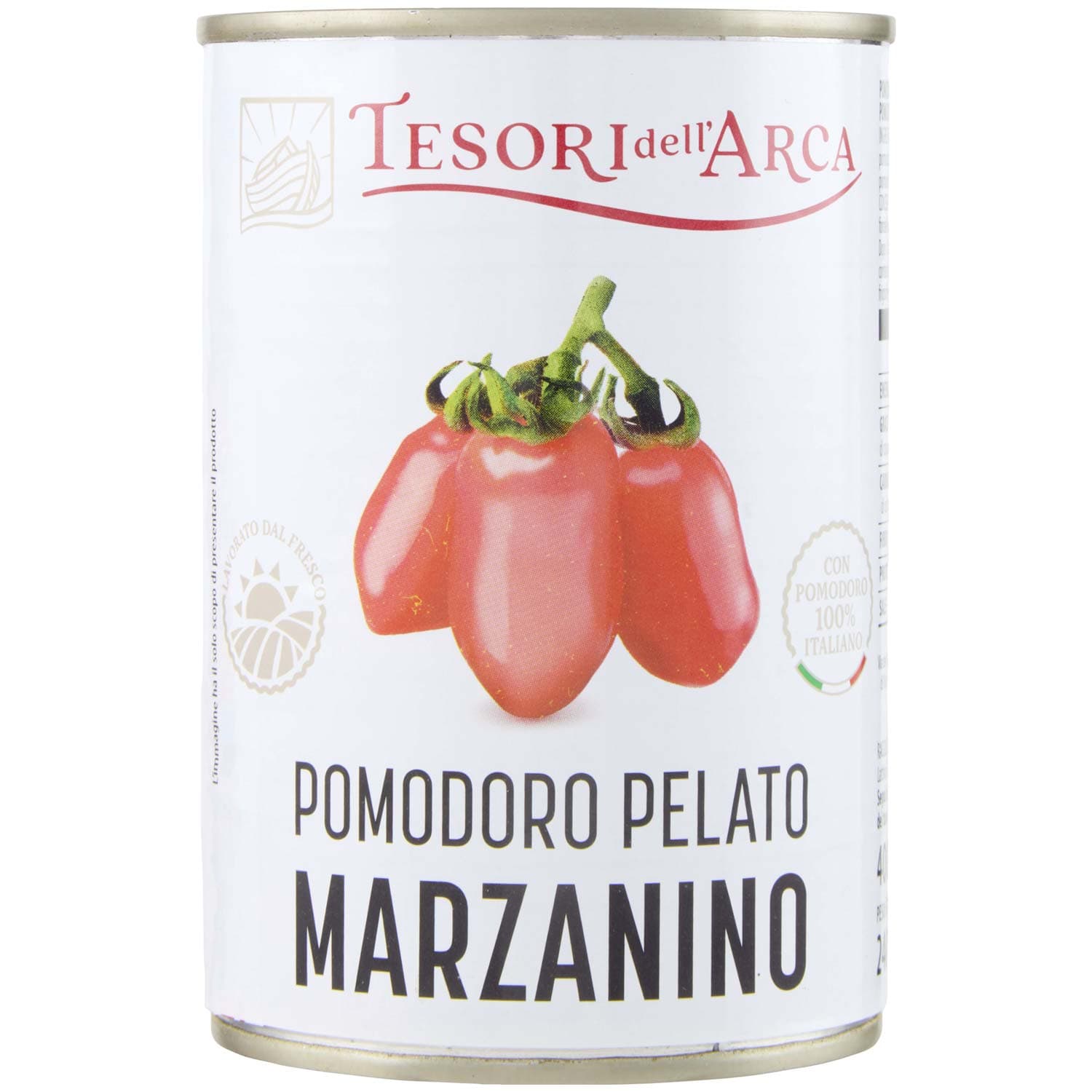 TESORI DELL'ARCA Pomodoro Pelato Marzanini 400 g – immagine 2