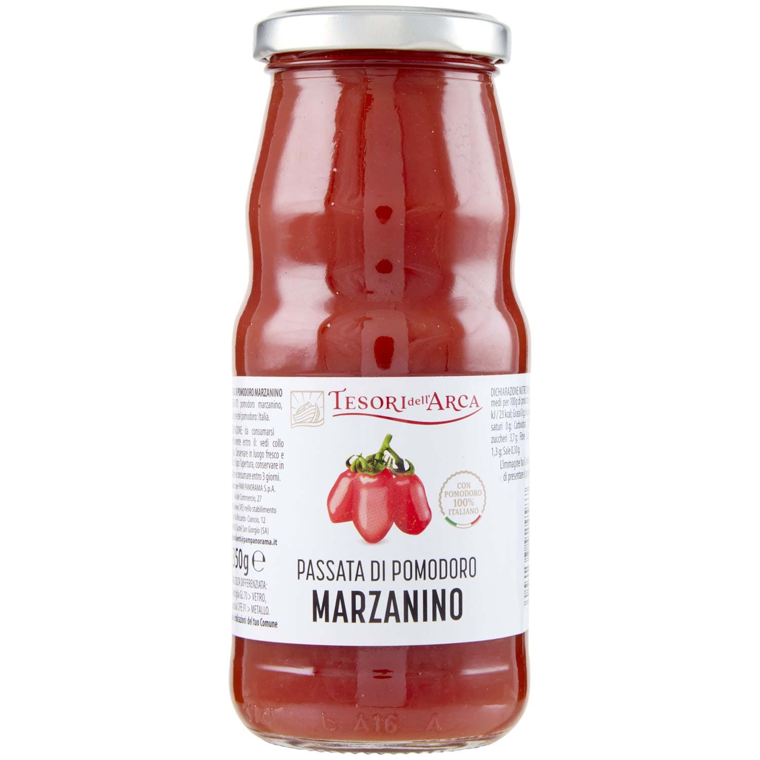 TESORI DELL'ARCA Passata di Pomodoro Marzanino 350 g – immagine 2